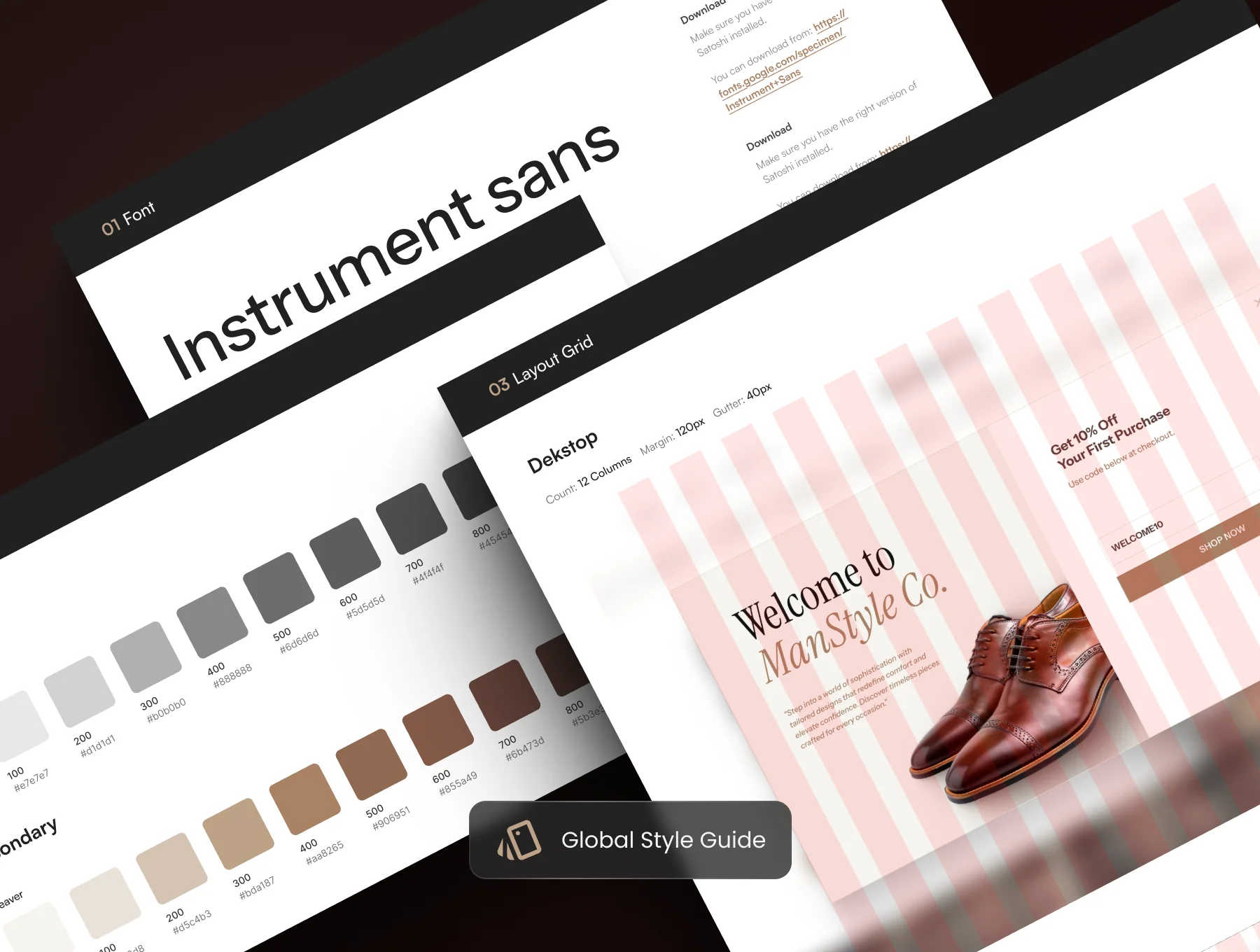 ManStyle Co. Men’s Fashion Website Figma UI Kit - Responsive E-Commerce Design 7