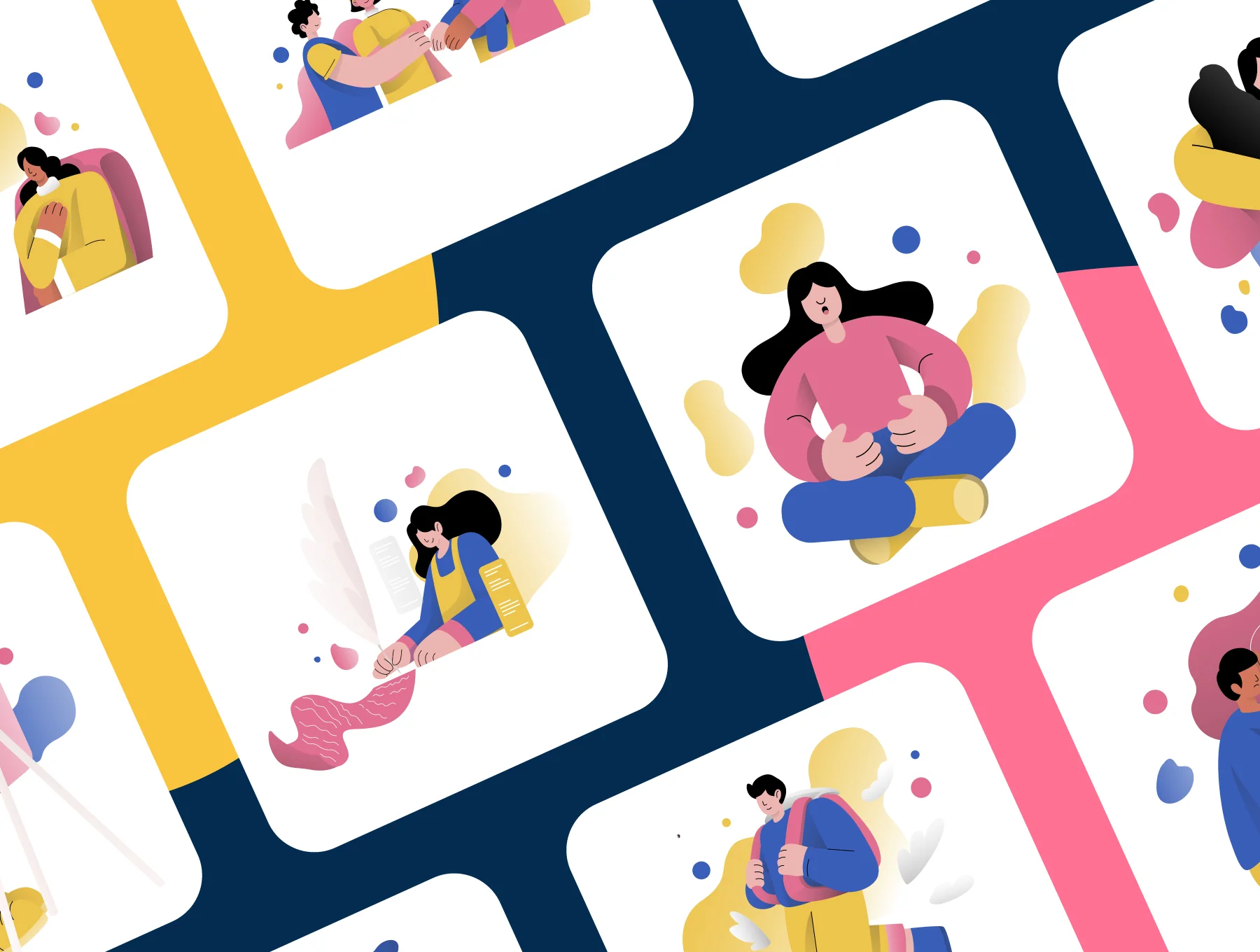Mental Health Awareness Illustration Pack 6