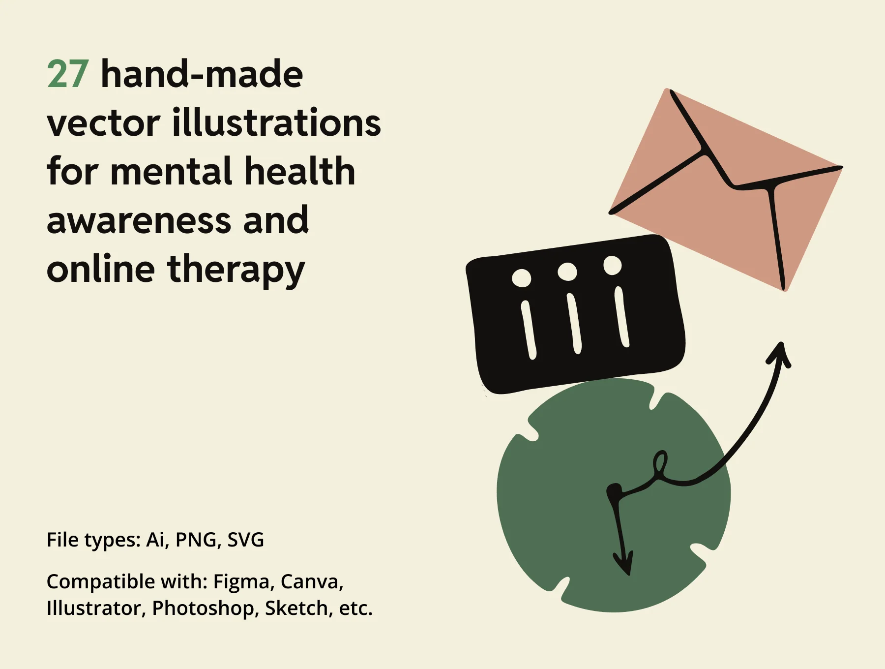 Therapy and Wellness Website Illustrations 2