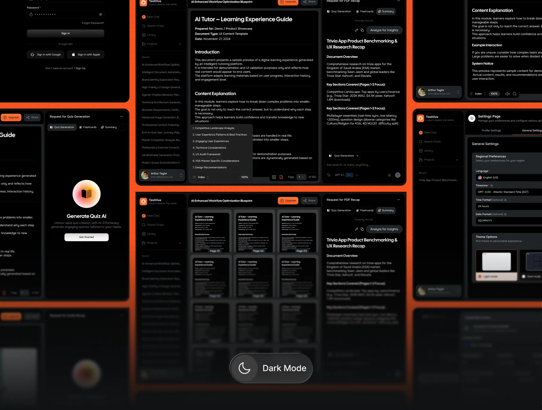 Mentora – AI Tutor & Smart Note-Taking App UI Kit 5
