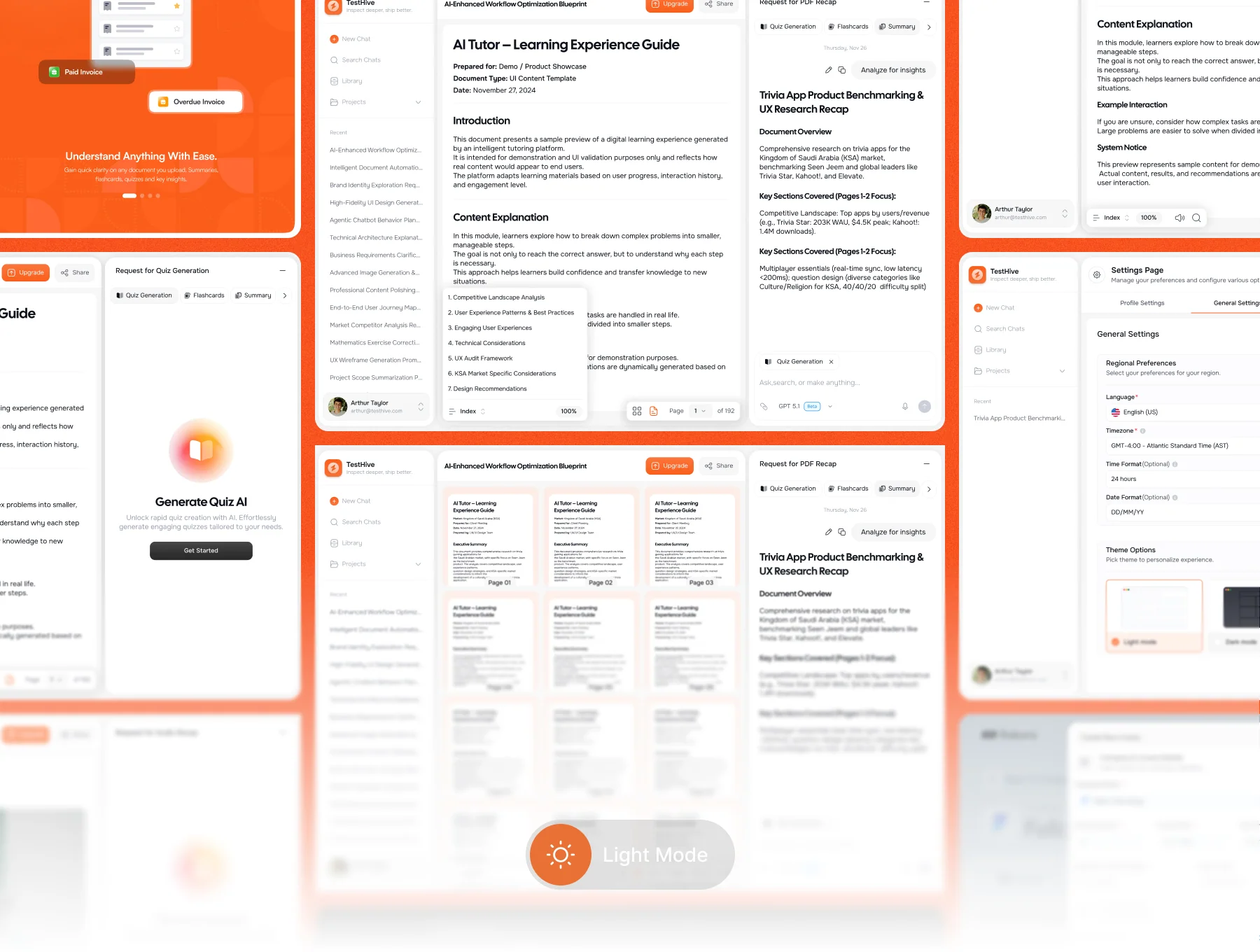 Mentora – AI Tutor & Smart Note-Taking App UI Kit 6