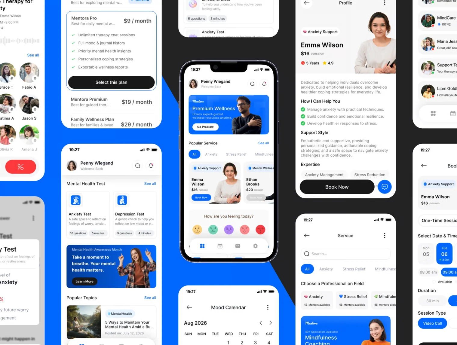 Mentora - Mental Health App Ui Kits 5