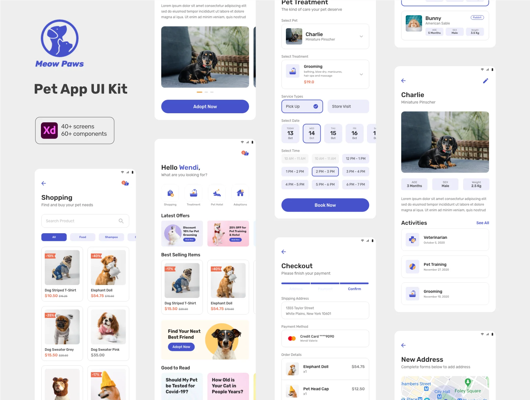 Meow Paws - Pet App UI Kit
