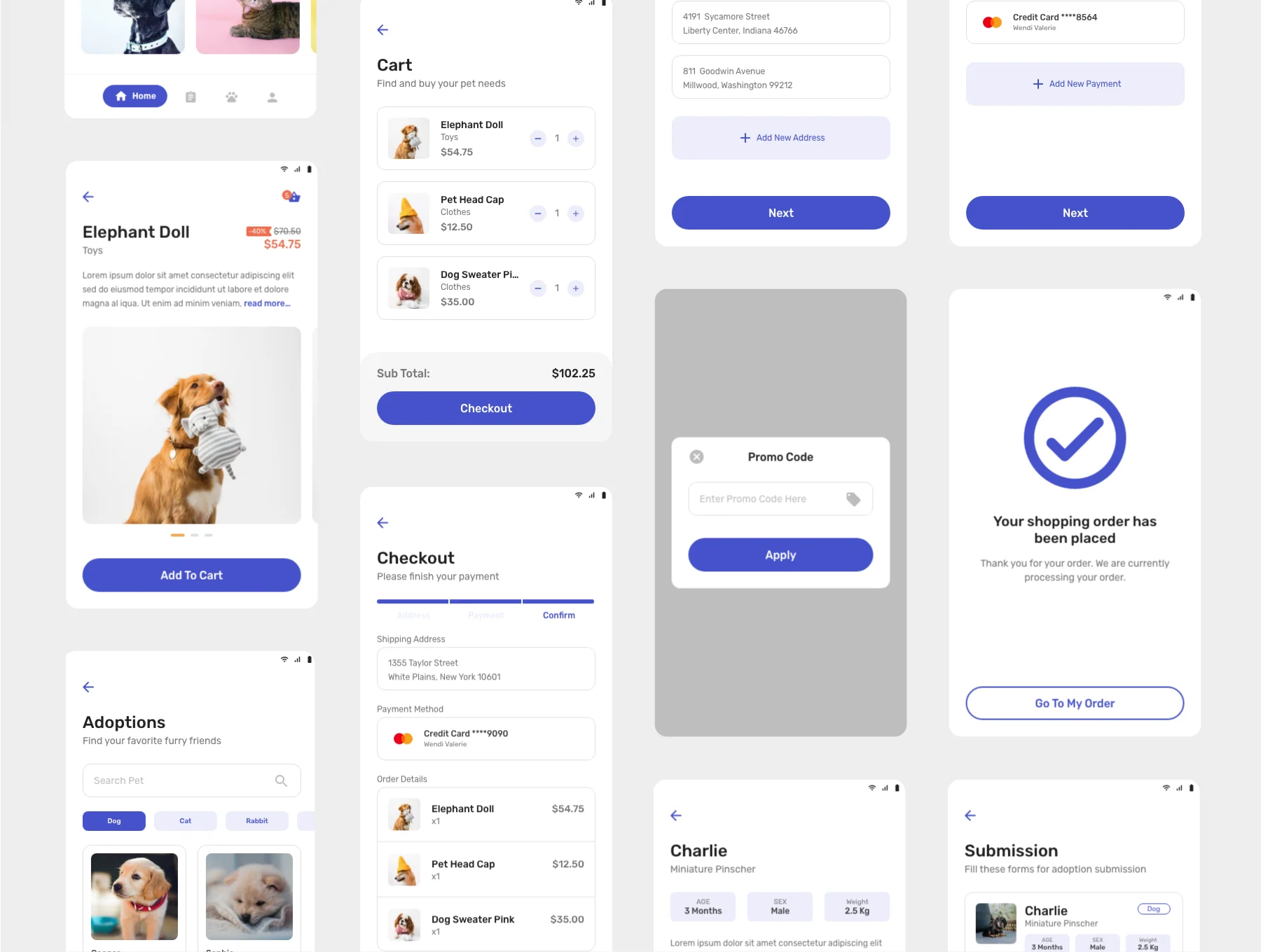 Meow Paws - Pet App UI Kit 5