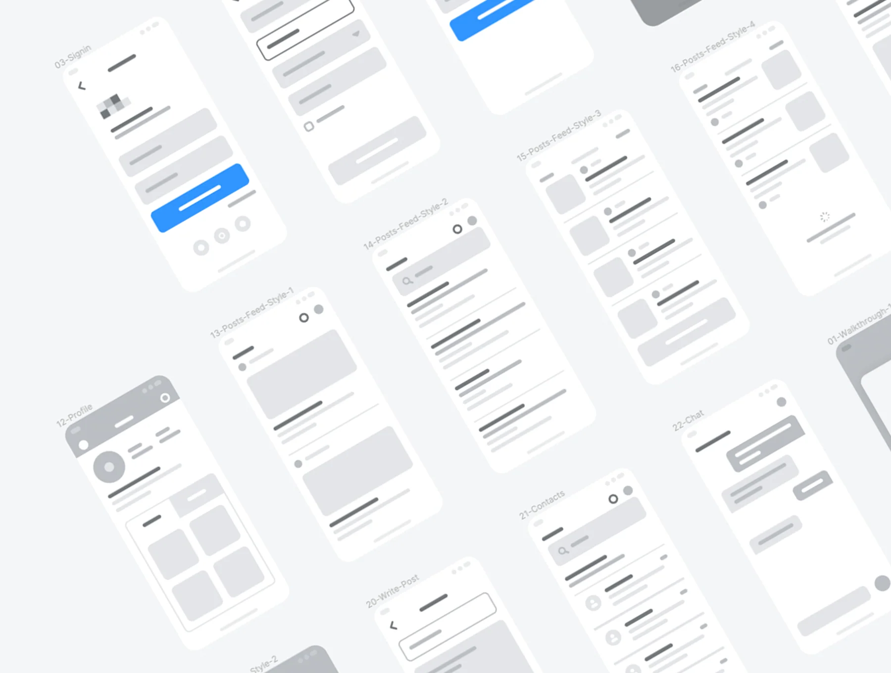 Merge Wireframing UI Kit 6