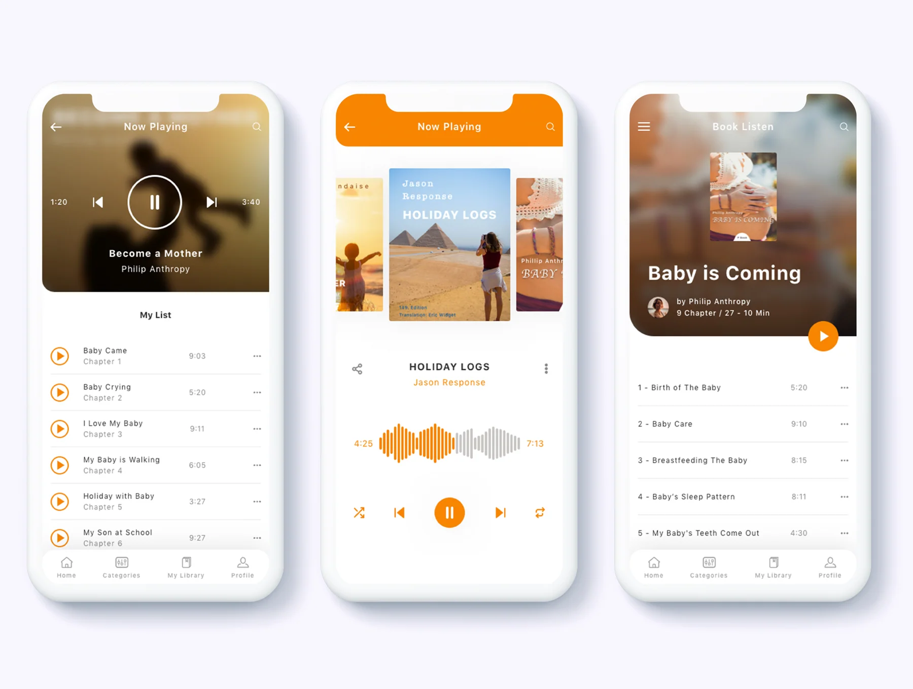 Meron - e-Book and Audio Book App UI Kit 2