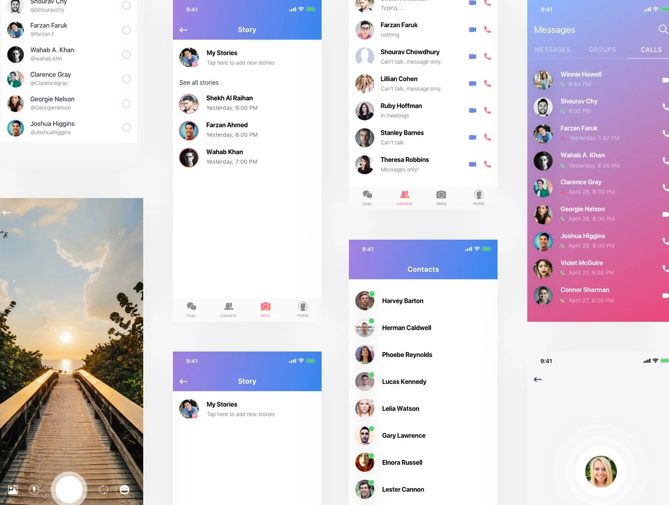 Message iOS UI Kit 7