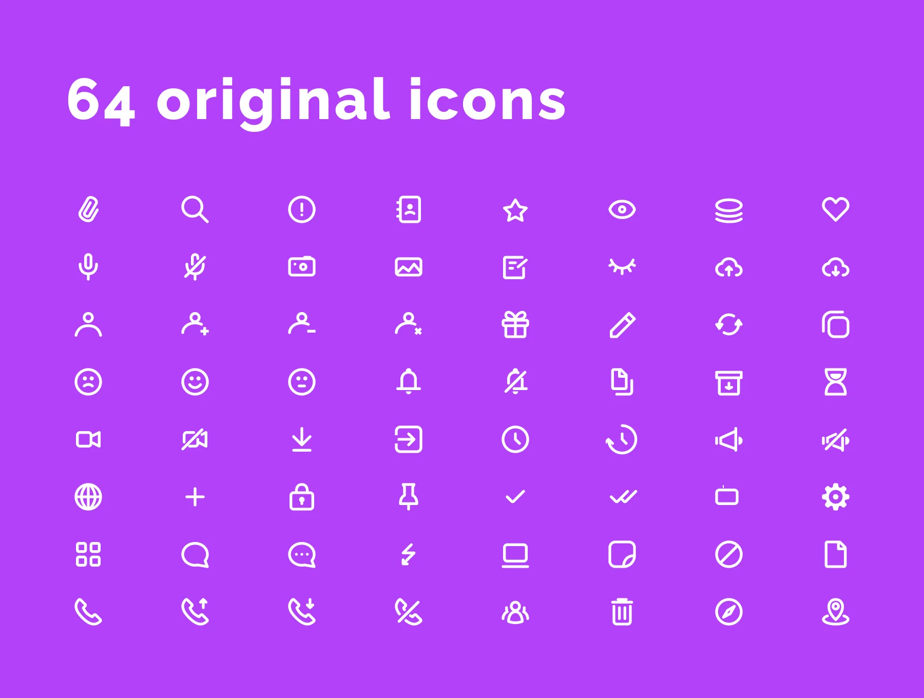 Messenger & Chat Icons Set 2