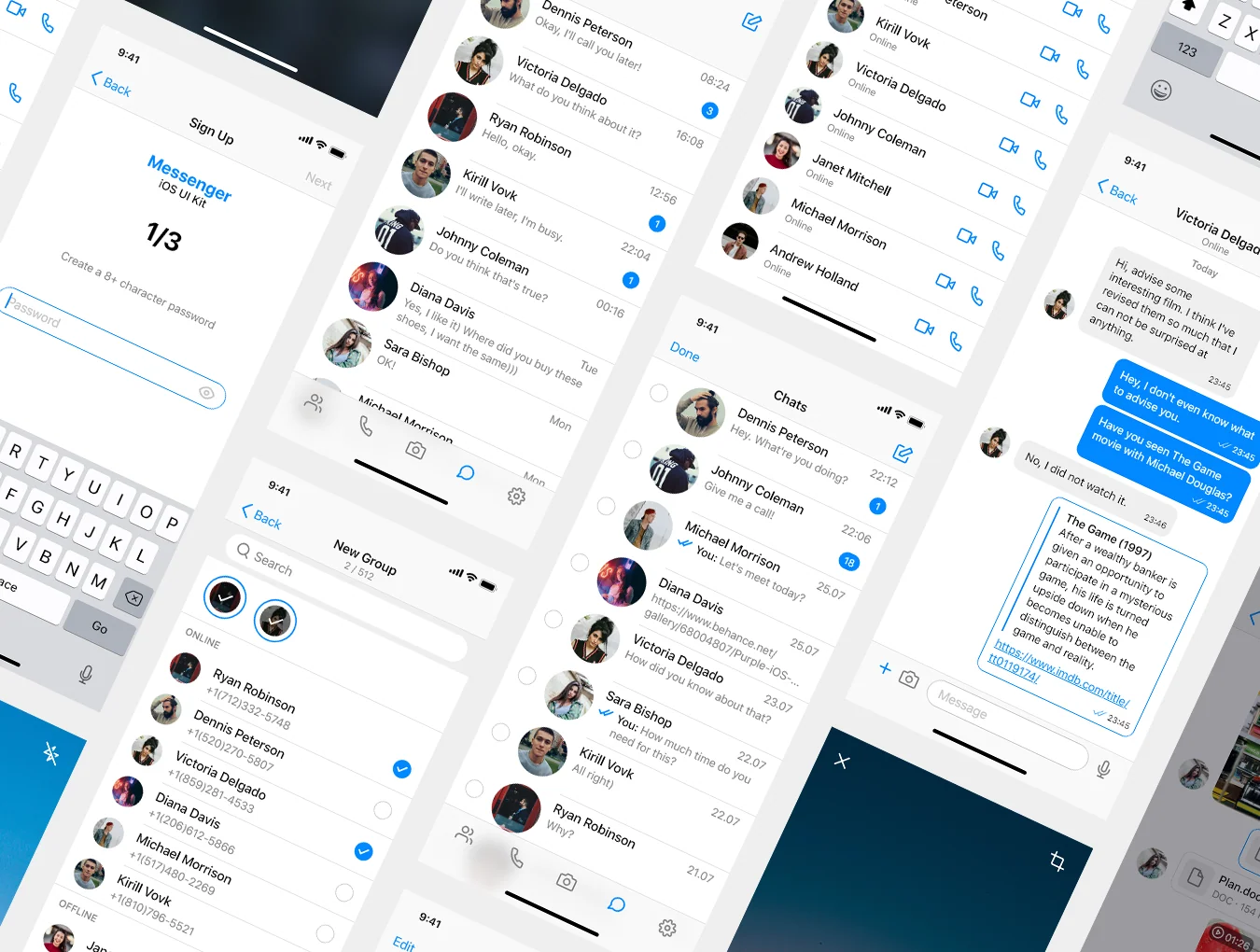 Messenger iOS UI Kit 5
