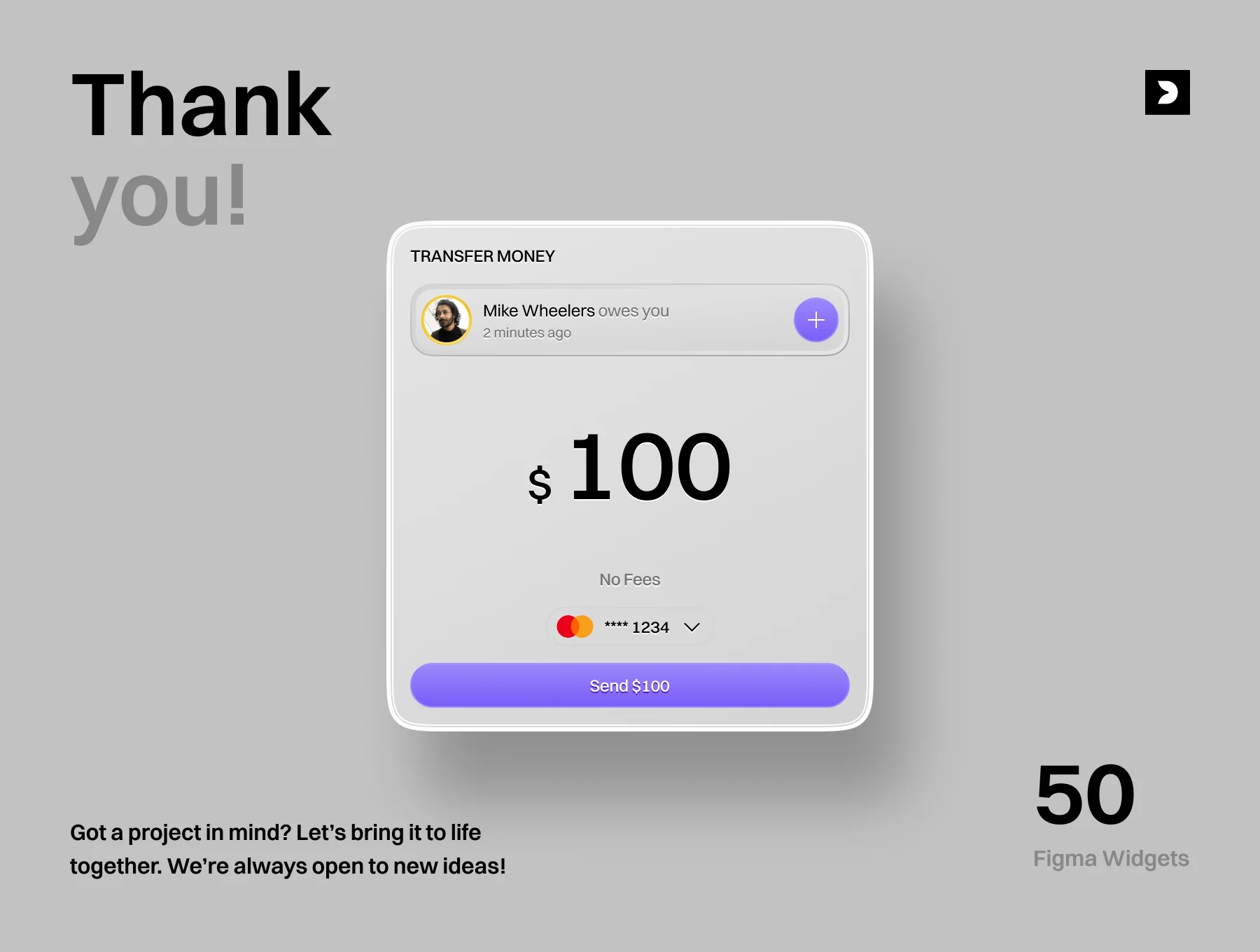 MetalBank – Banking Widgets UI Kit 10