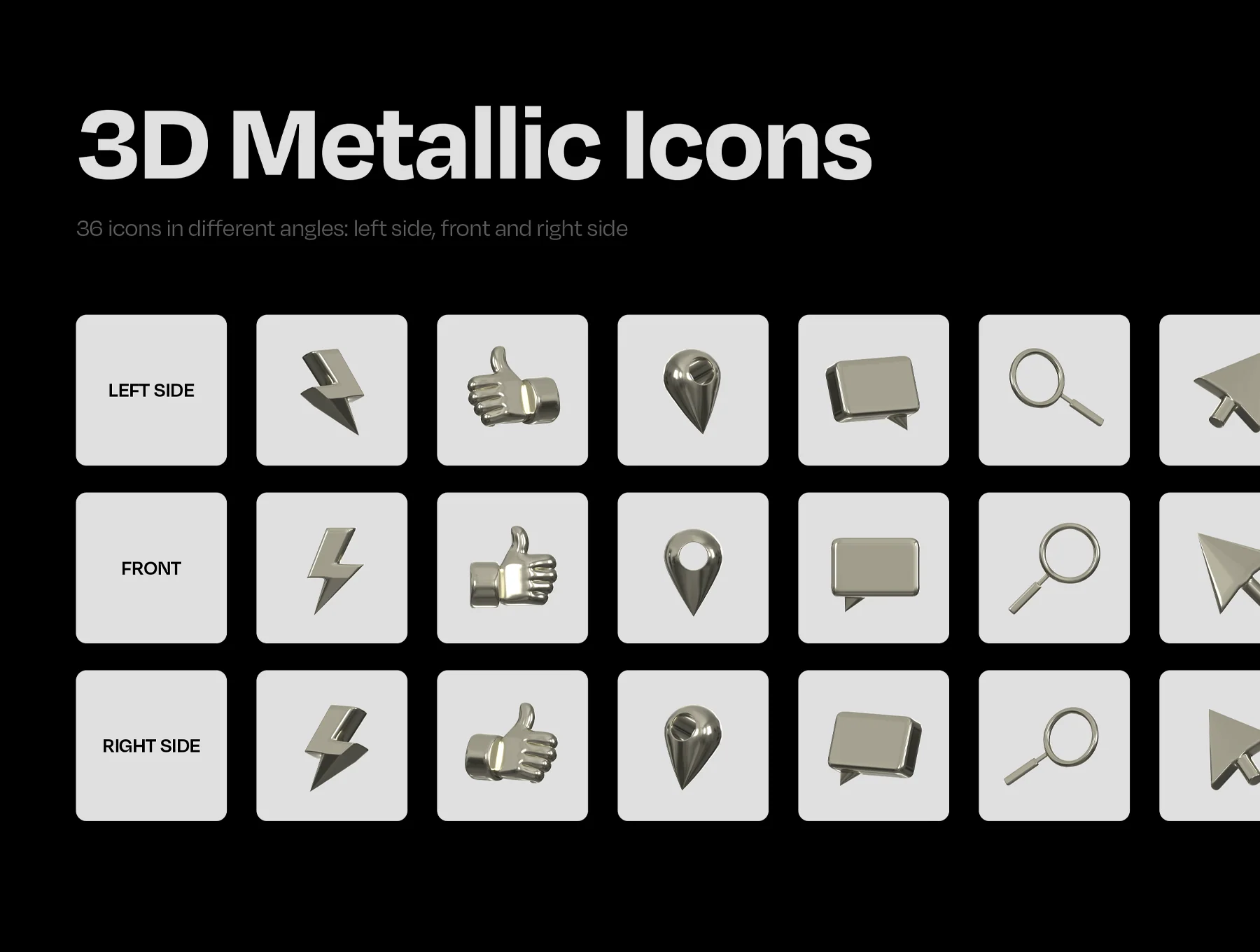 Metallic Icons 2