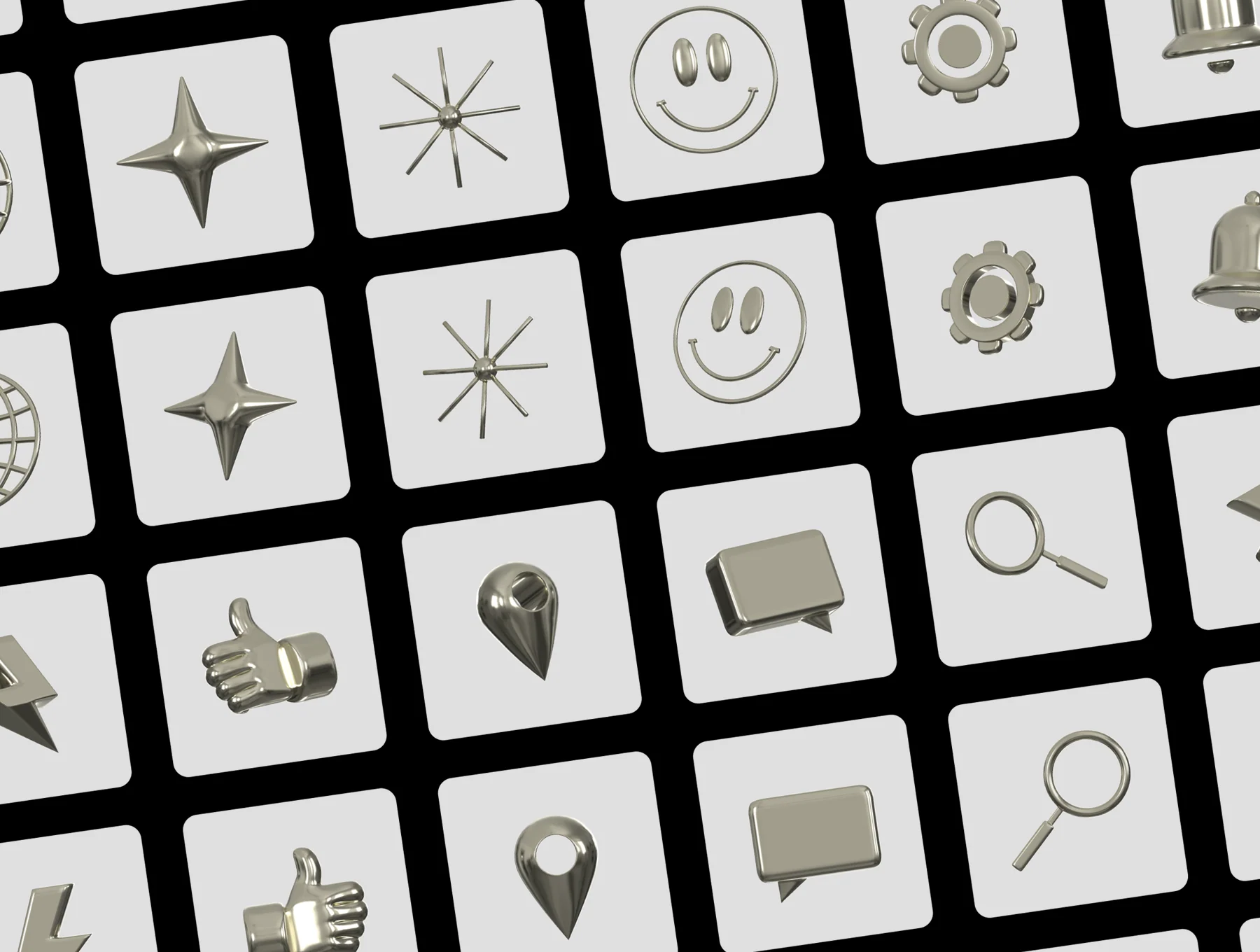 Metallic Icons 5