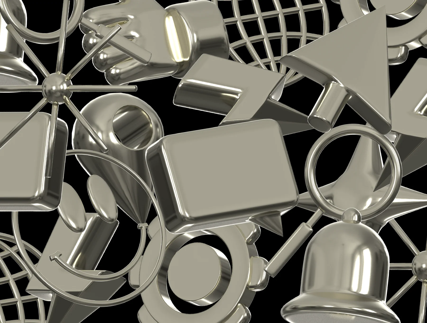 Metallic Icons 6