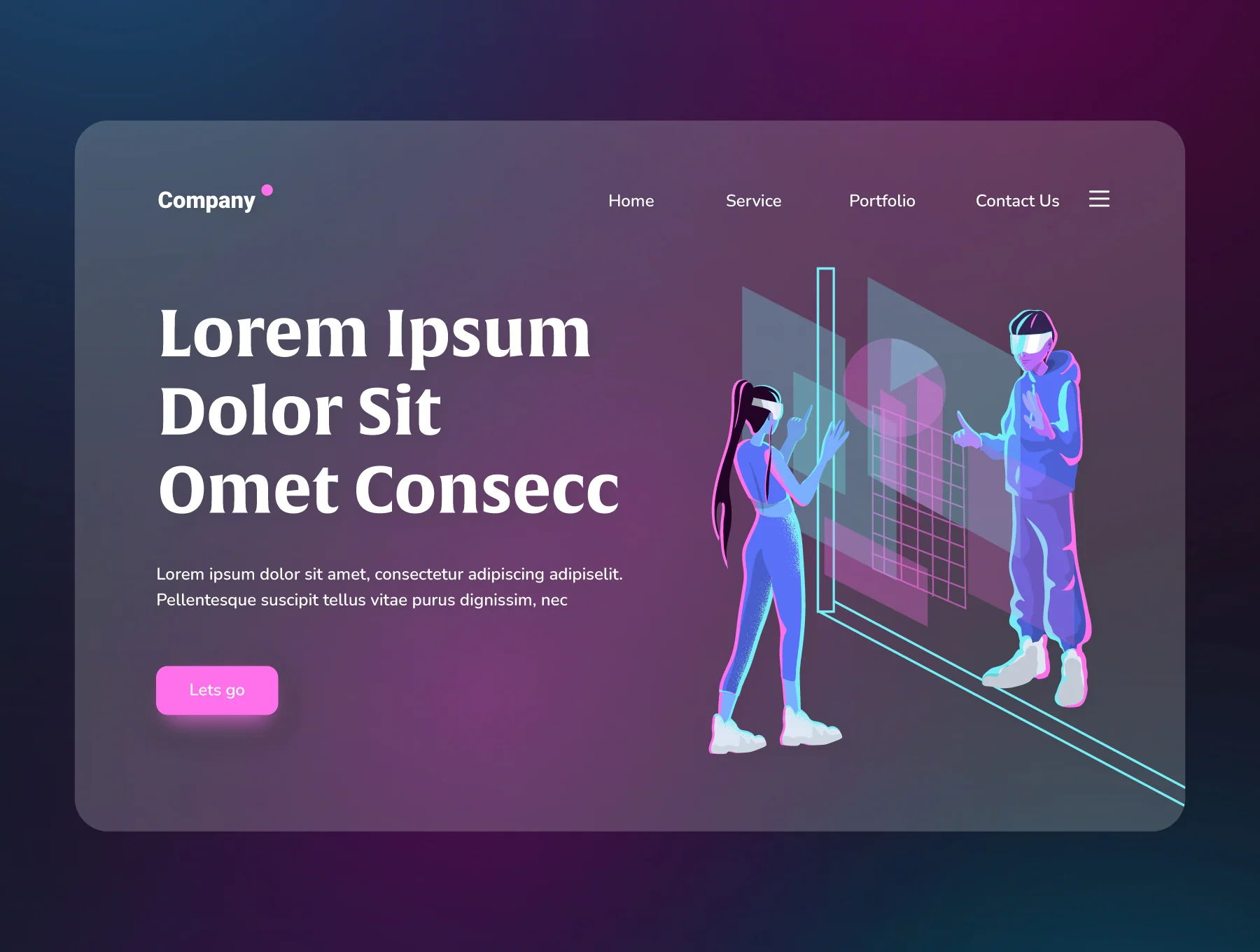 Metaverse Illustration Pack 7
