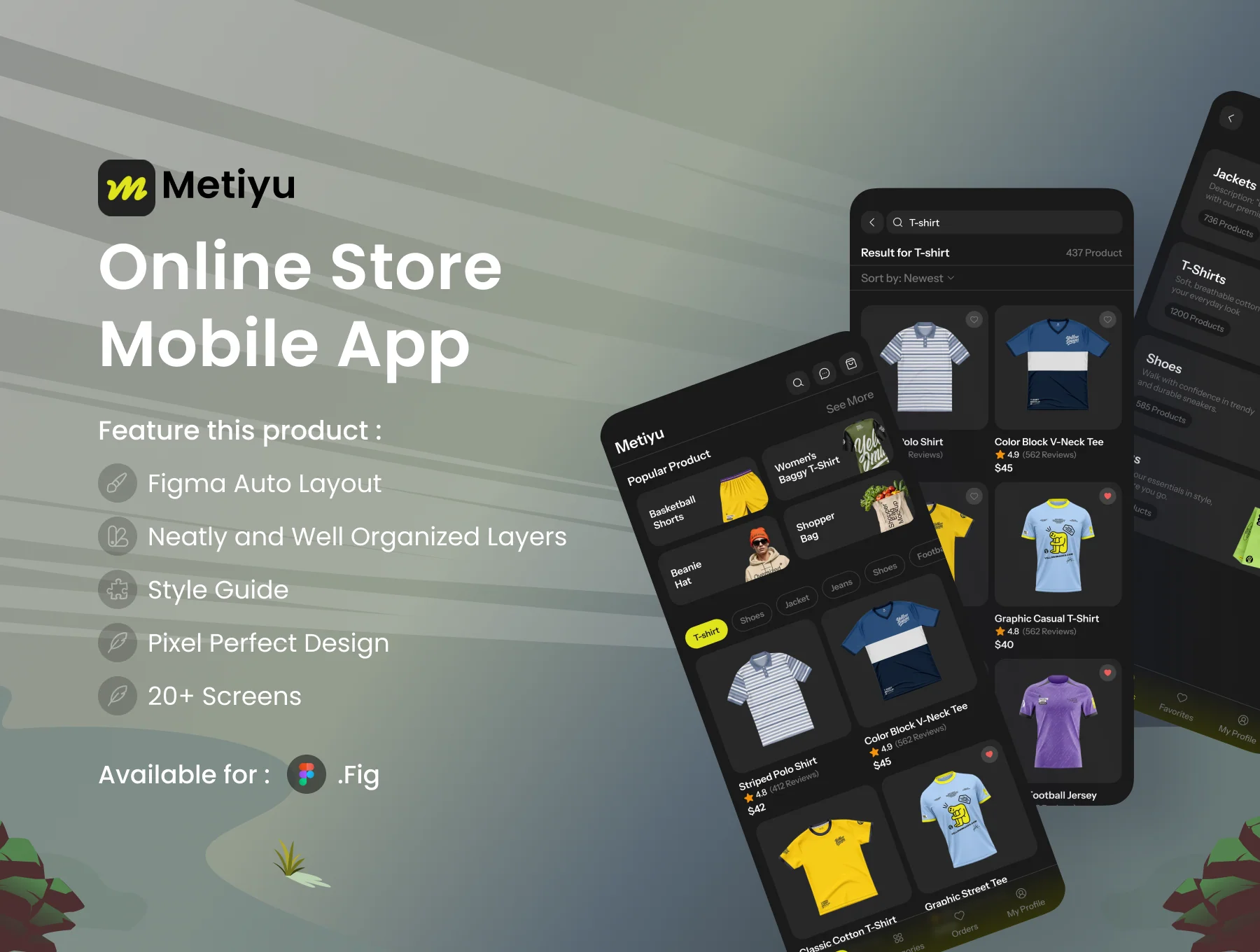 Metiyu - Online Store Mobile App