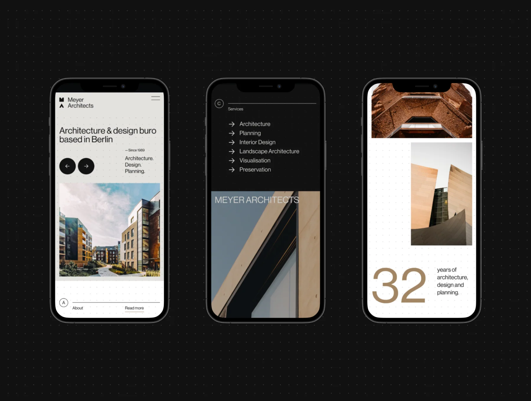 Meyer Architects — Architecture Figma Template 4