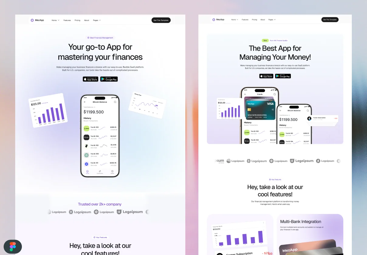 MezApk — Money Management App Template