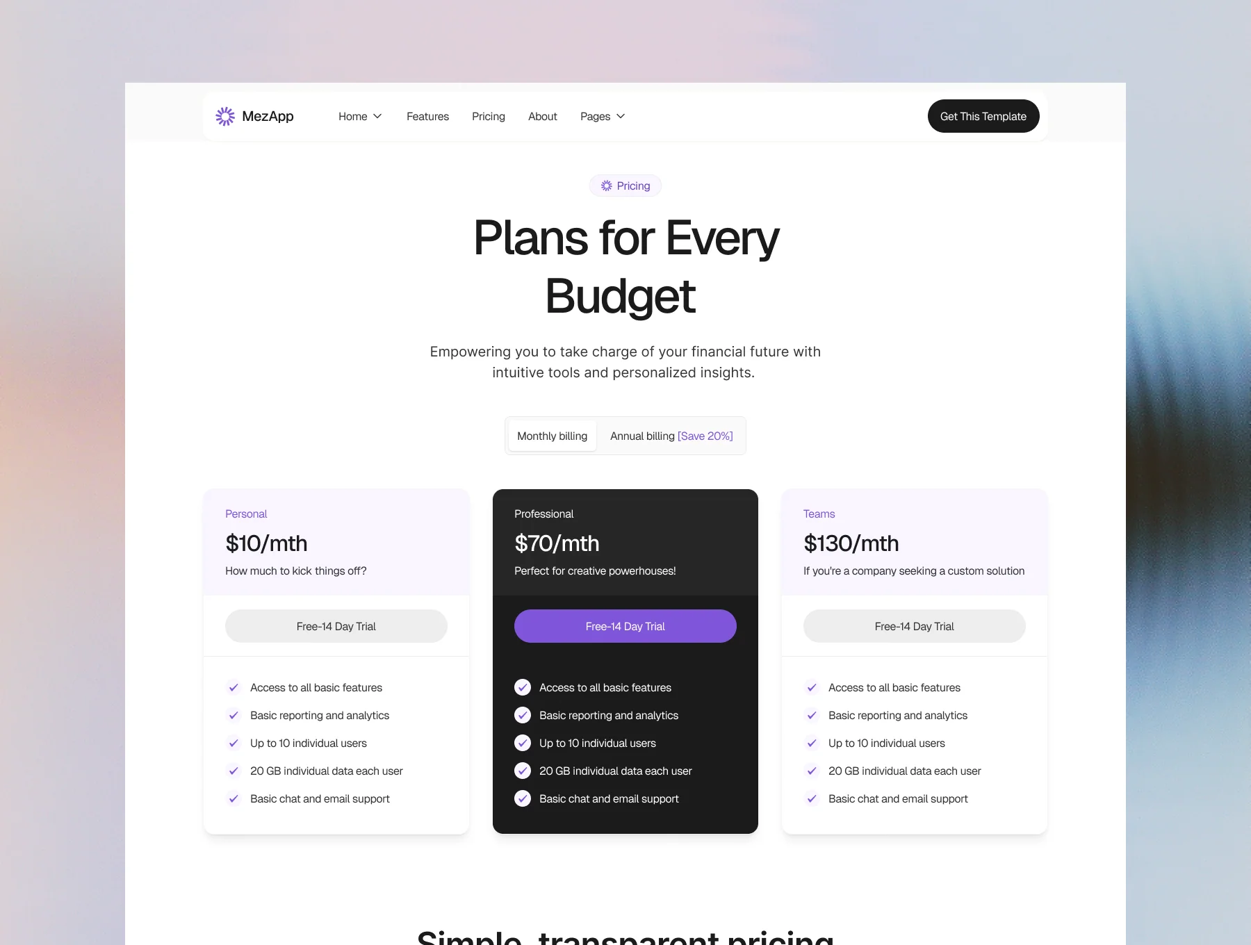 MezApk — Money Management App Template 4