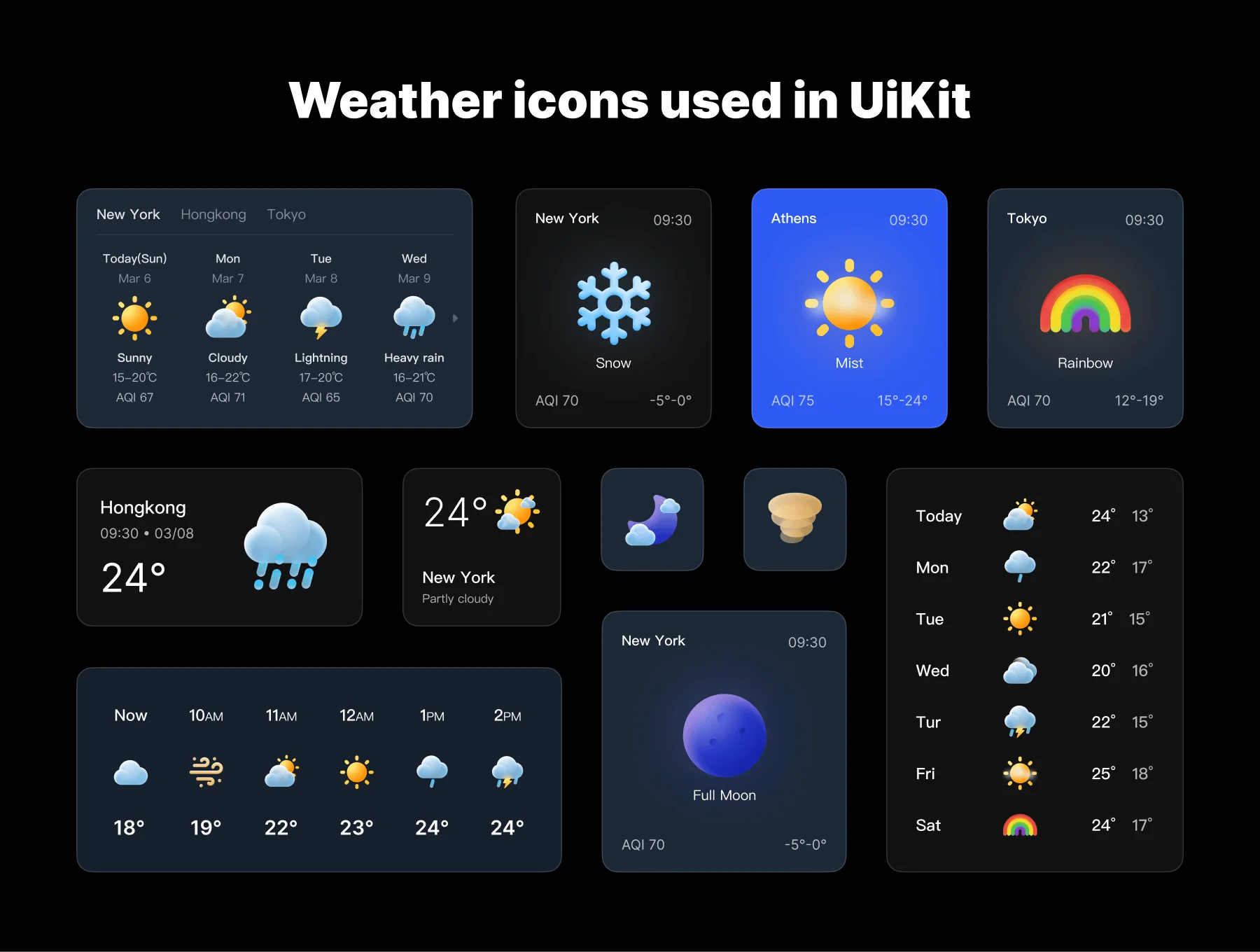 MGC Weather Icons Pack v1.2 2