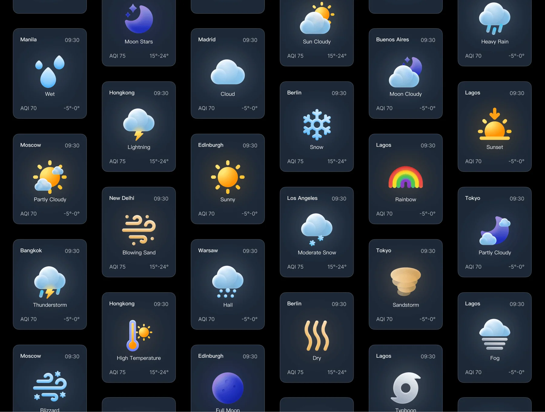 MGC Weather Icons Pack v1.2 4
