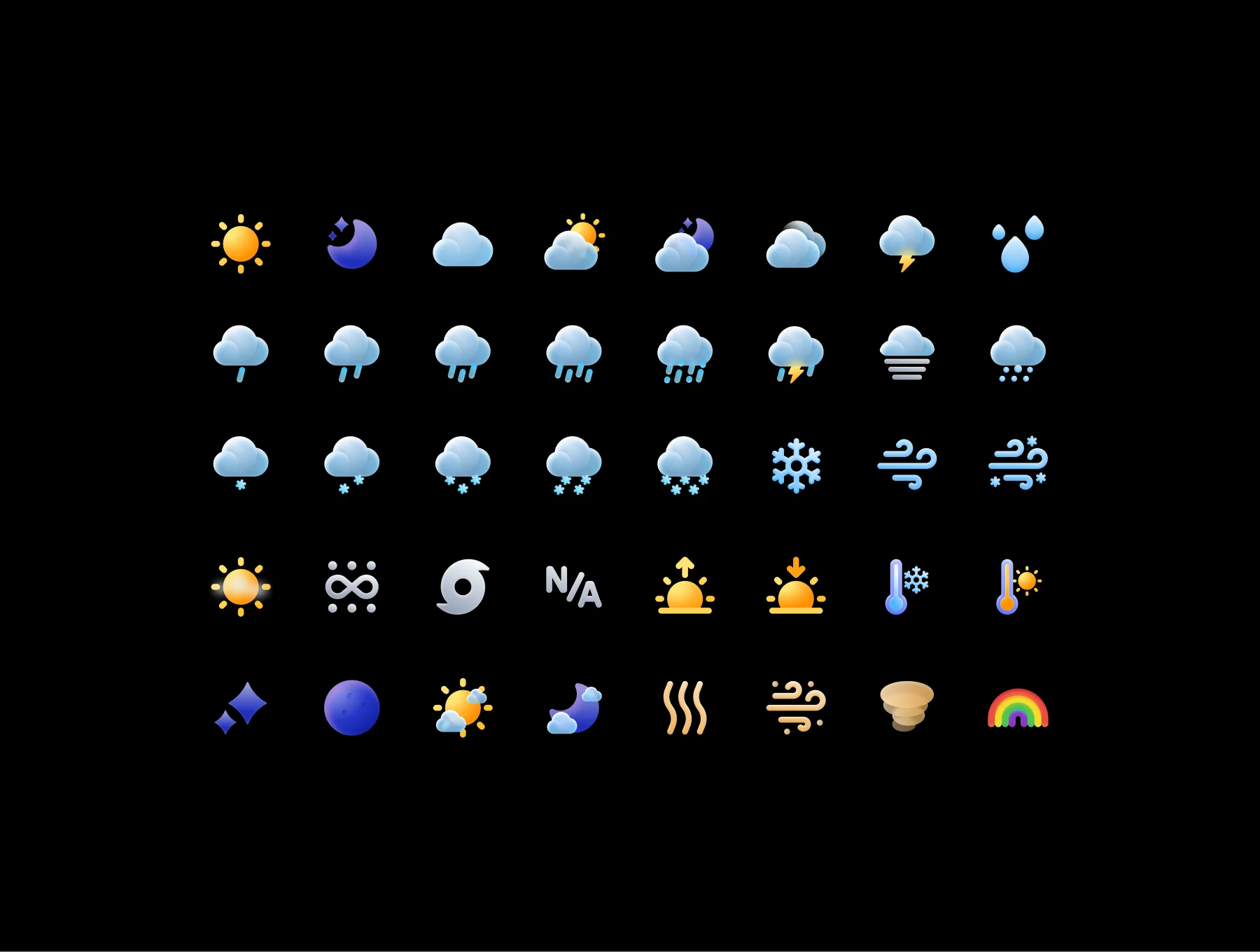 MGC Weather Icons Pack v1.2 5