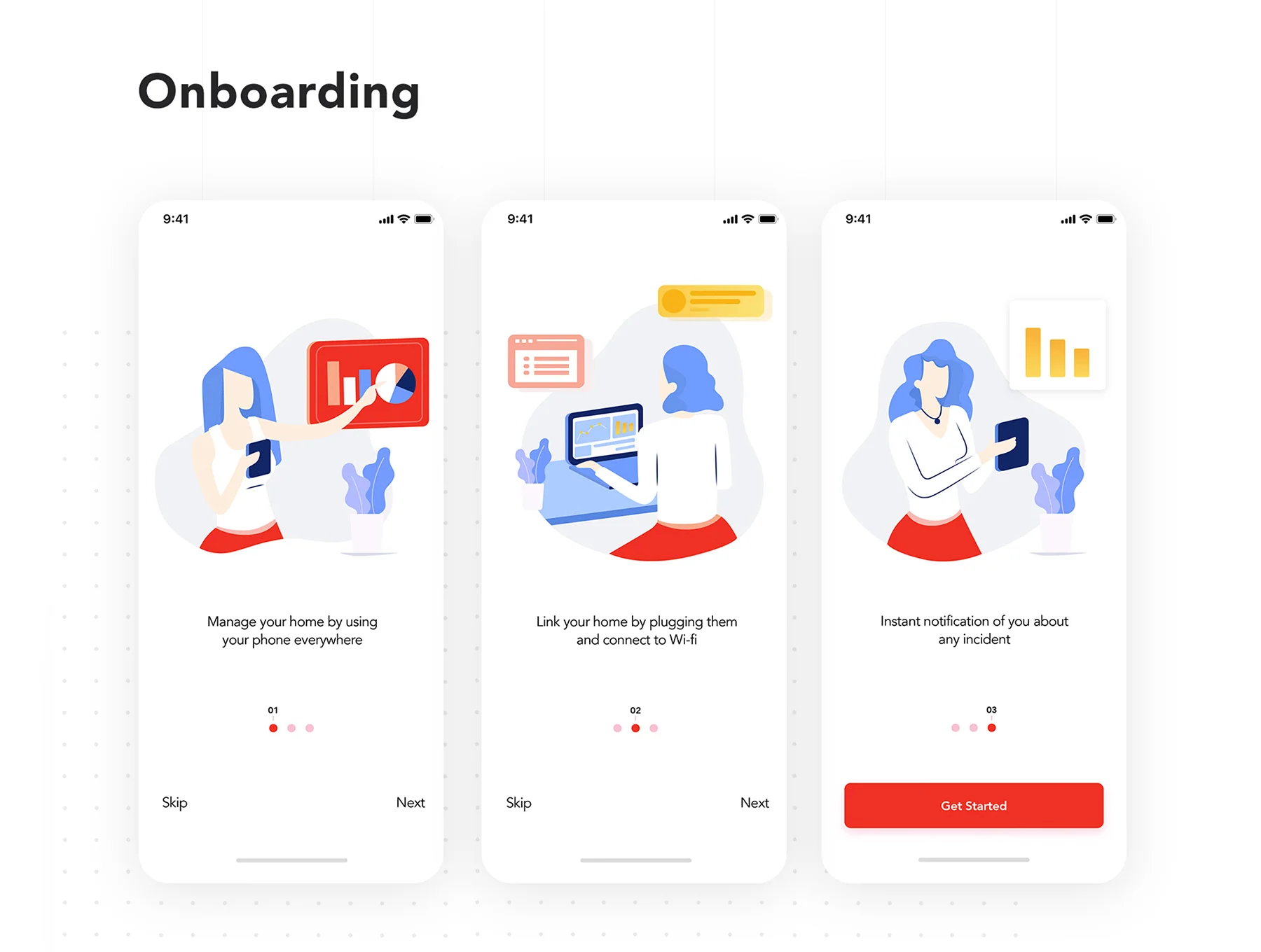 Mi Home - Smart Home UI Kit 3