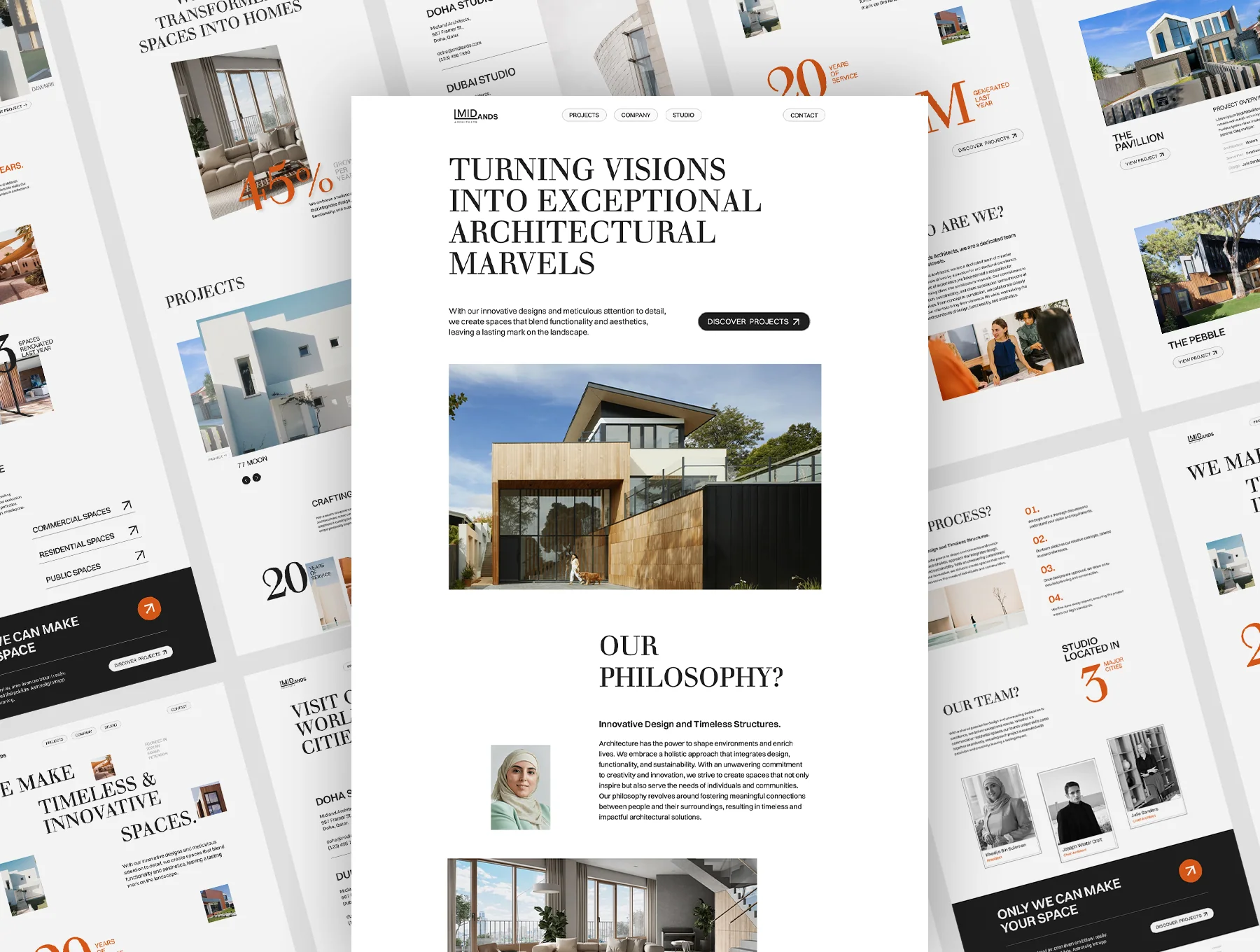 Midlands - Minimal Architecture Framer Template 6