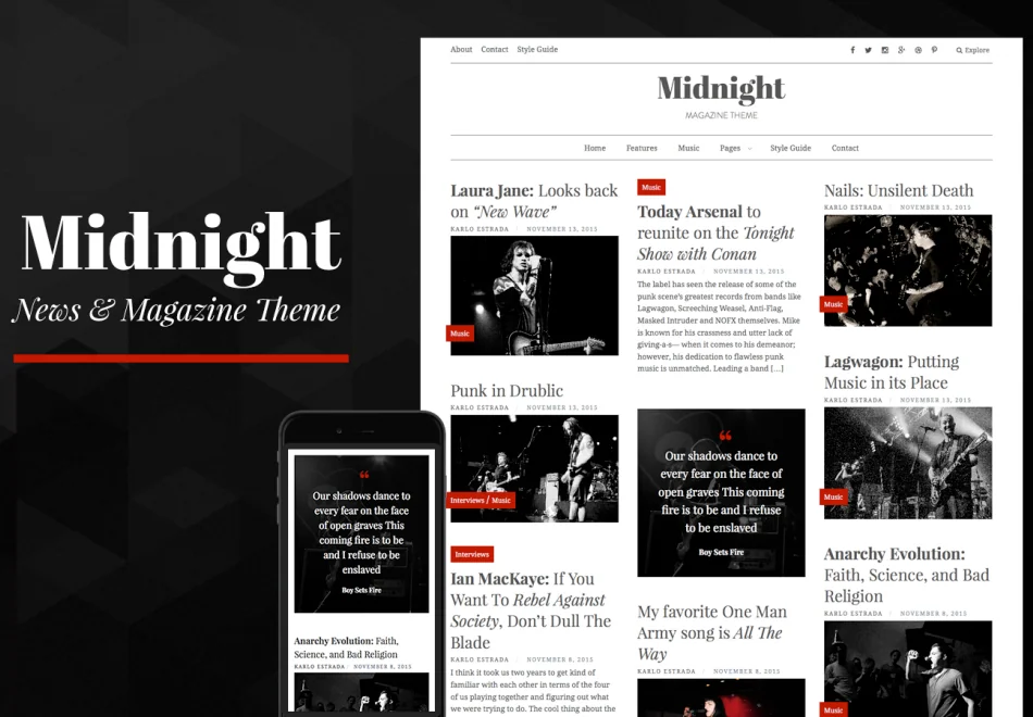 Midnight Theme