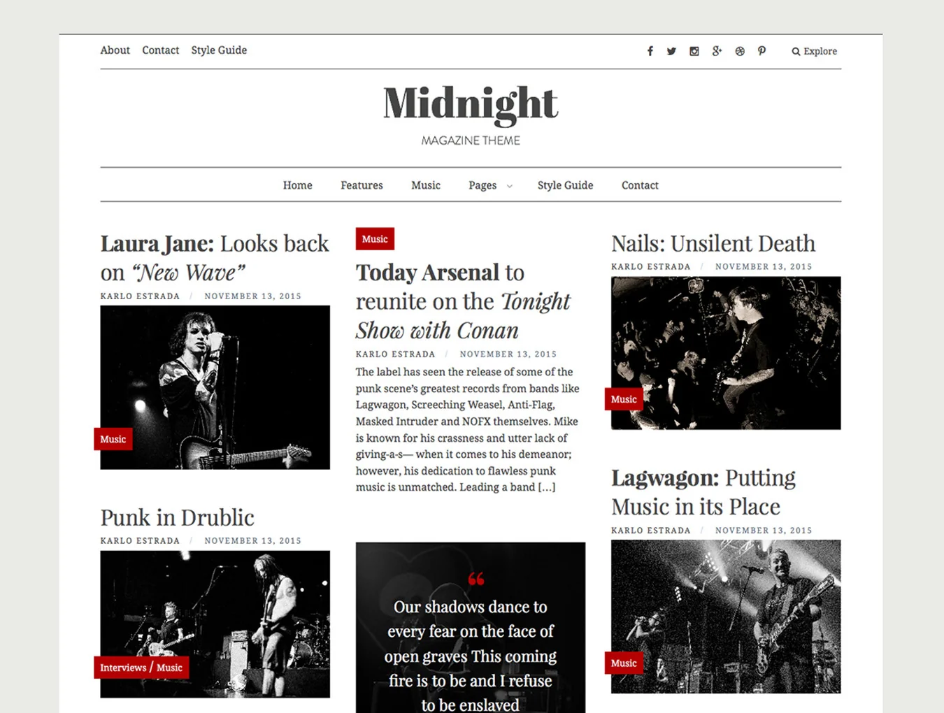 Midnight Theme