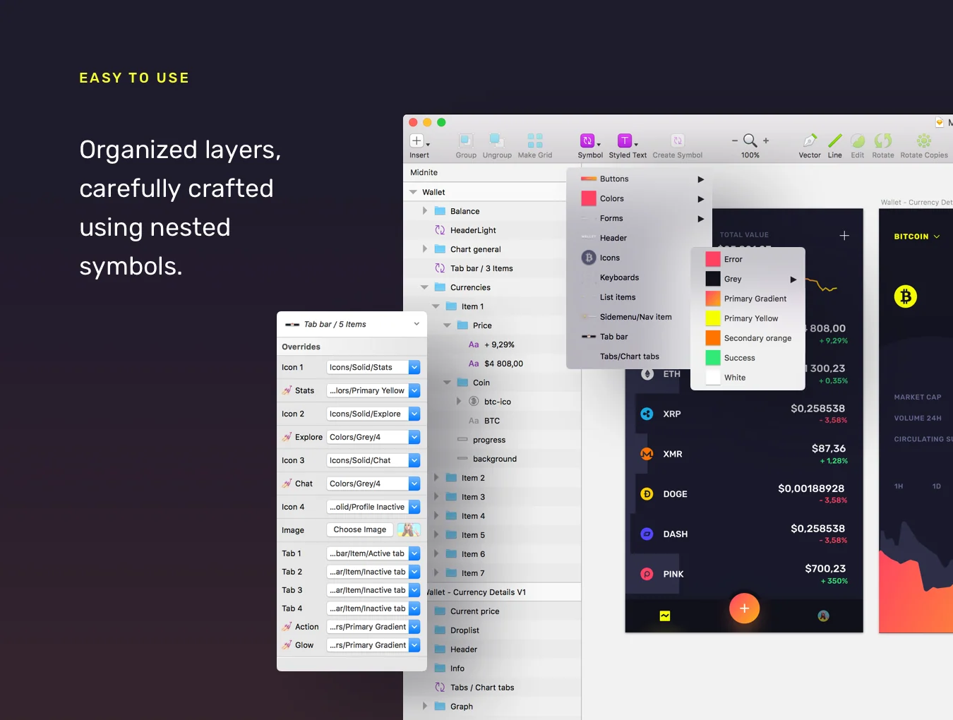 Midnite UI Kit 4
