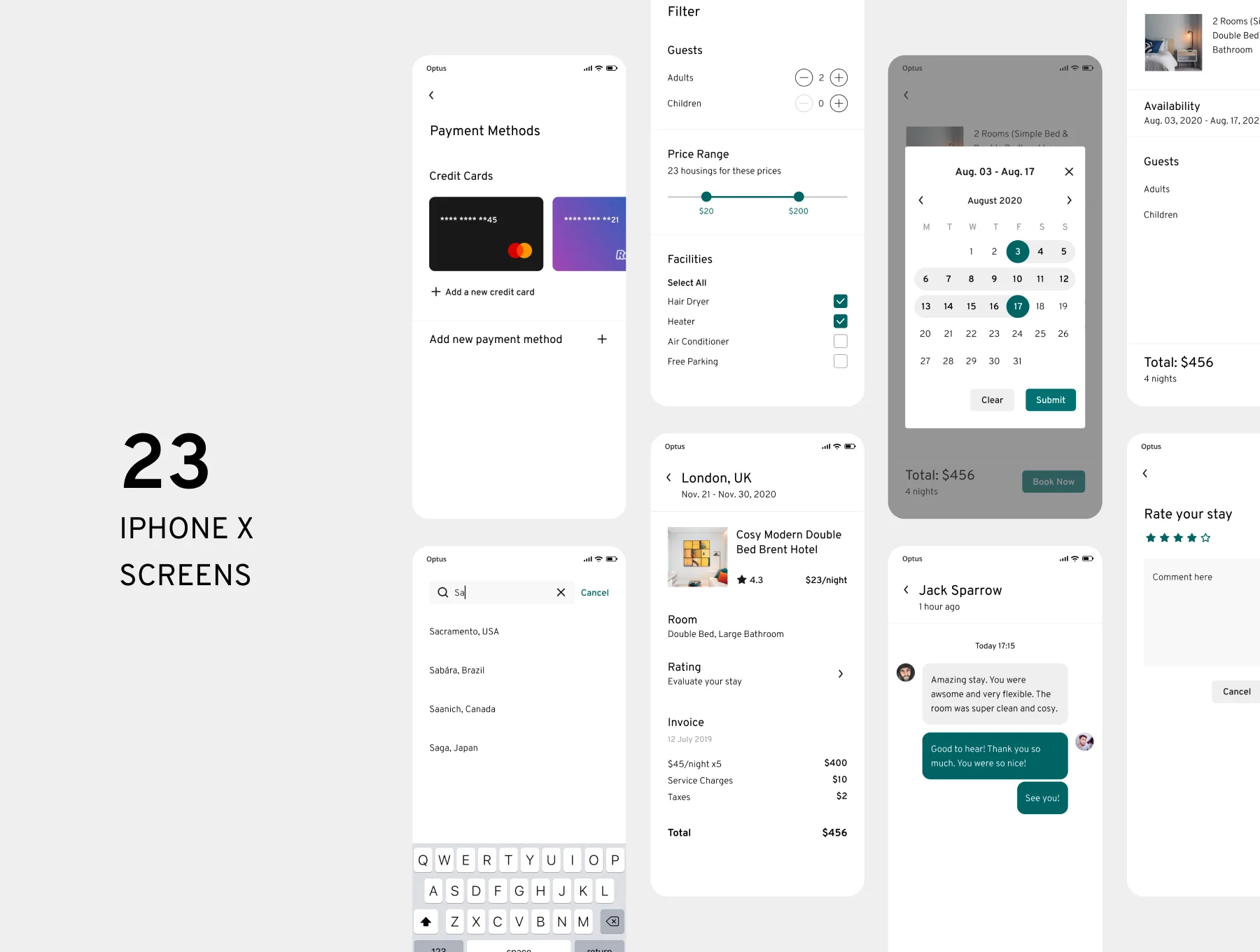 Midori Travel UI Kit 4