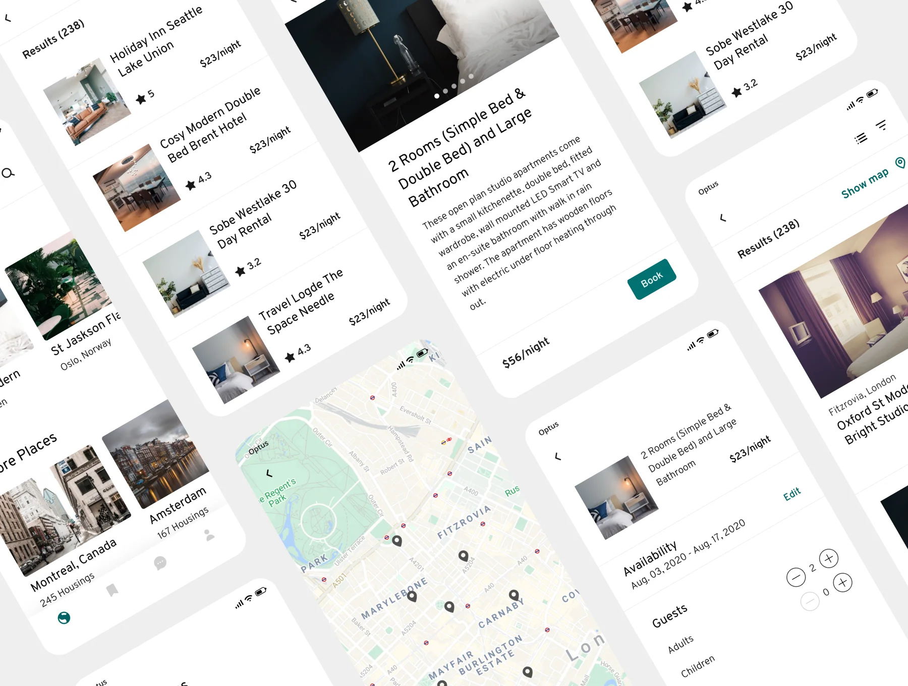 Midori Travel UI Kit 5