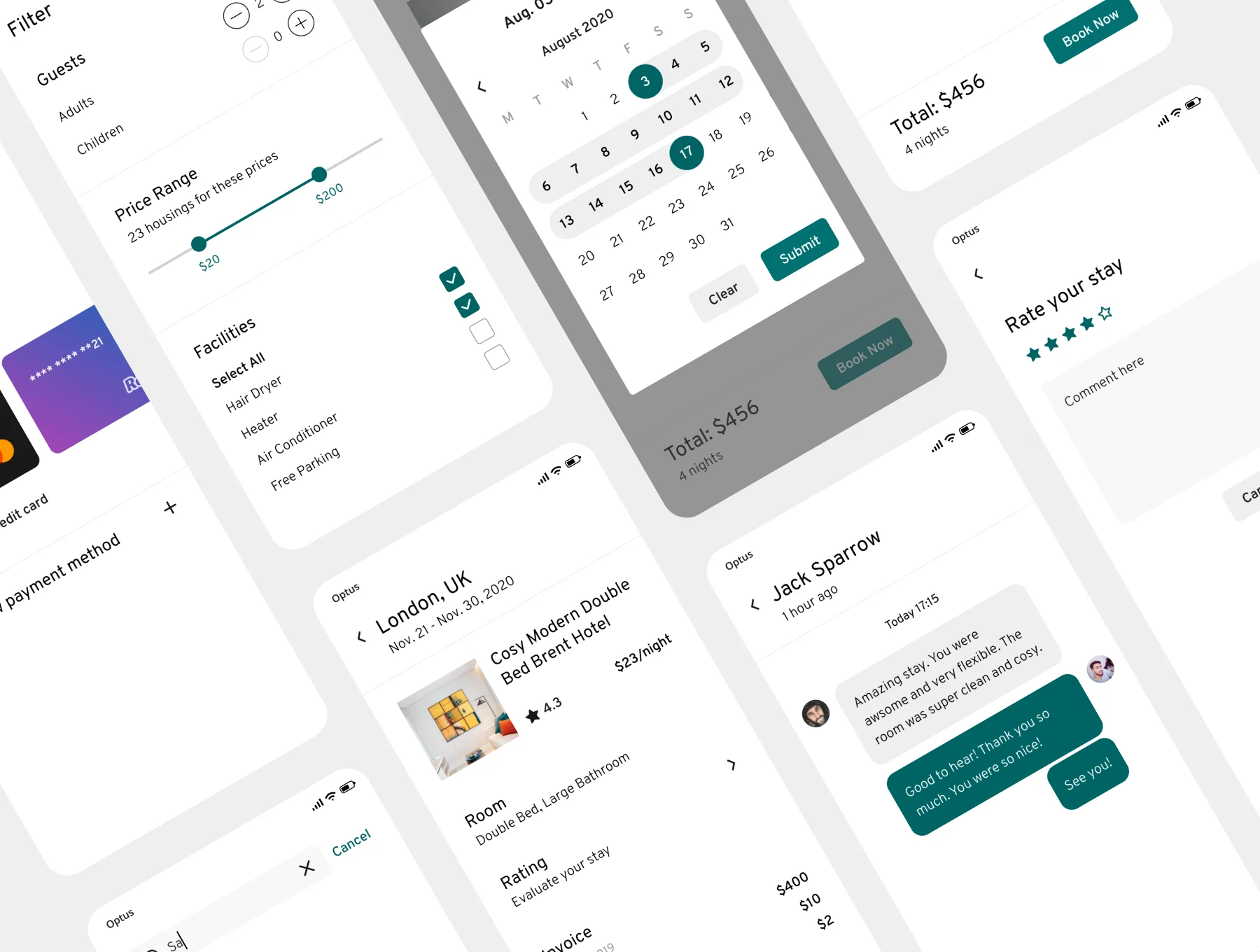Midori Travel UI Kit 6