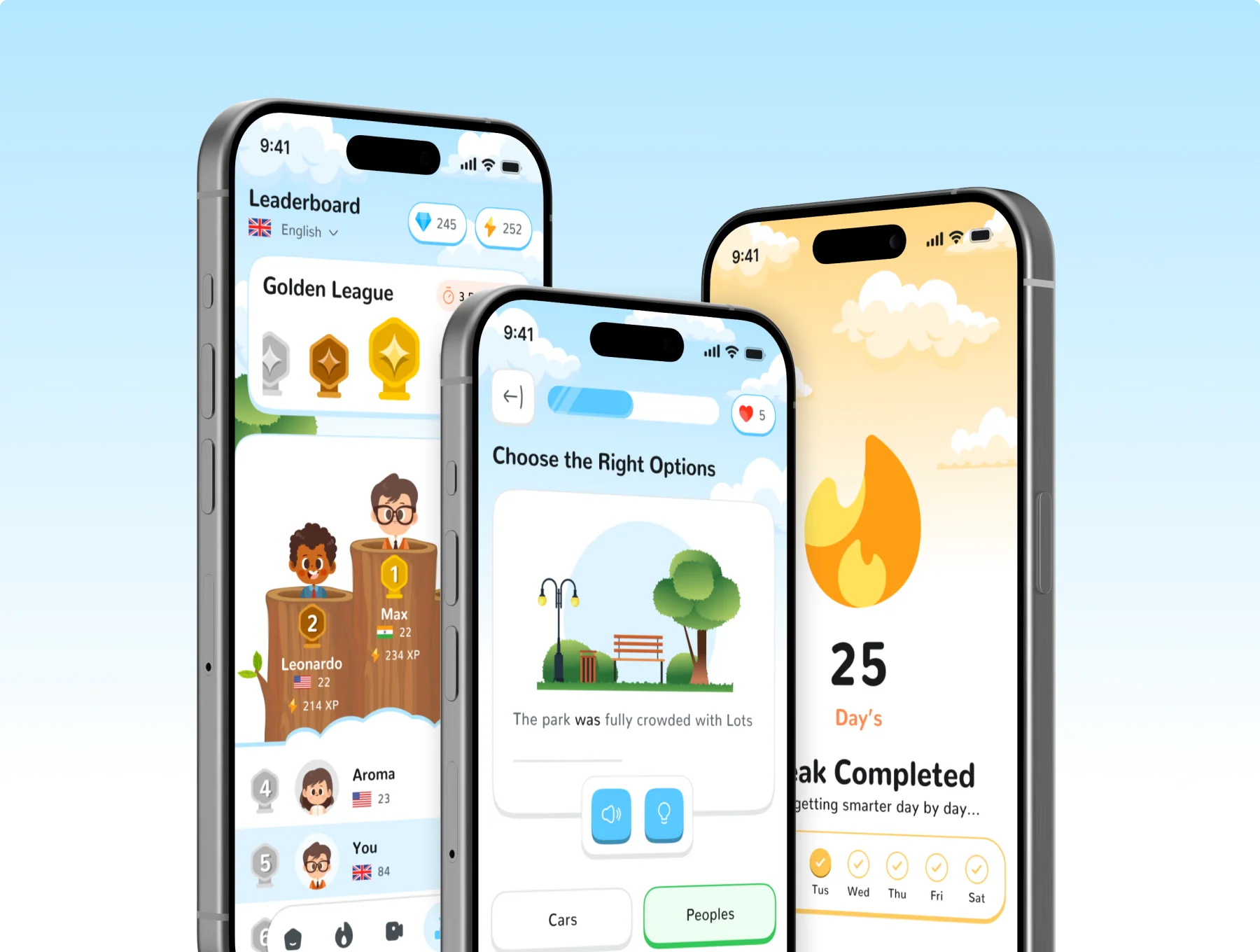 Mieo – Language Learning App UI Kit 2