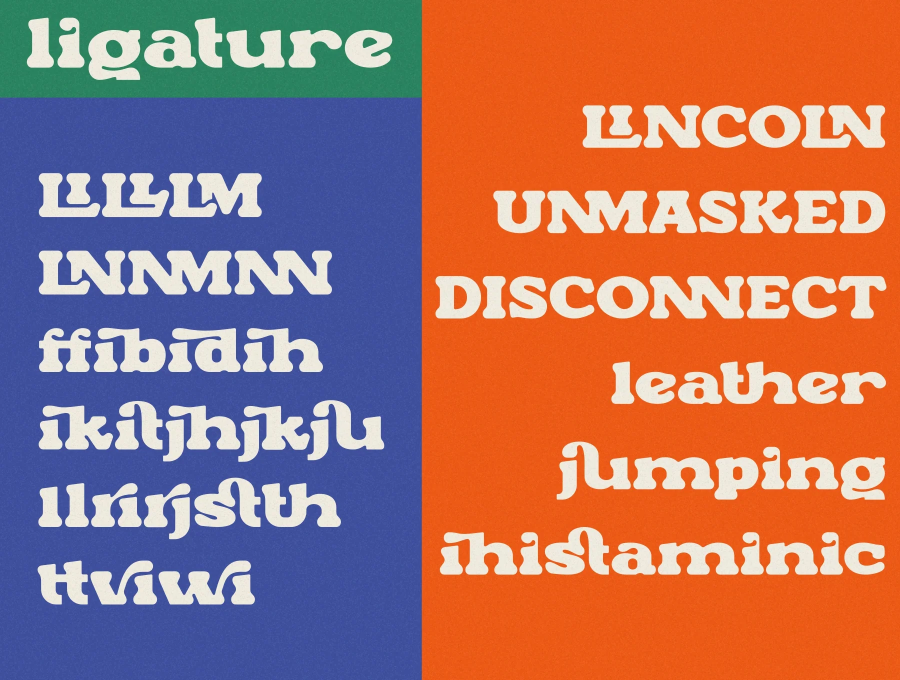 Migel - Display Typeface 5