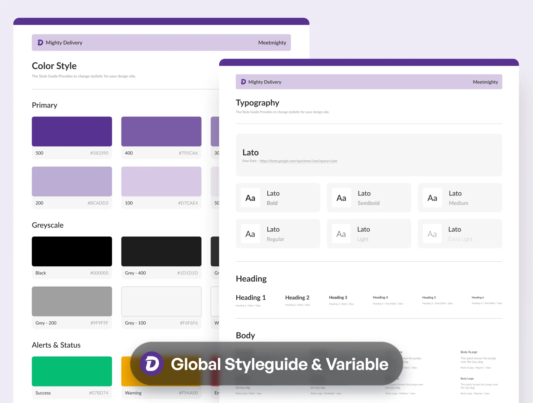 Mighty Delivery - on-demand delivery app UI Kit 3