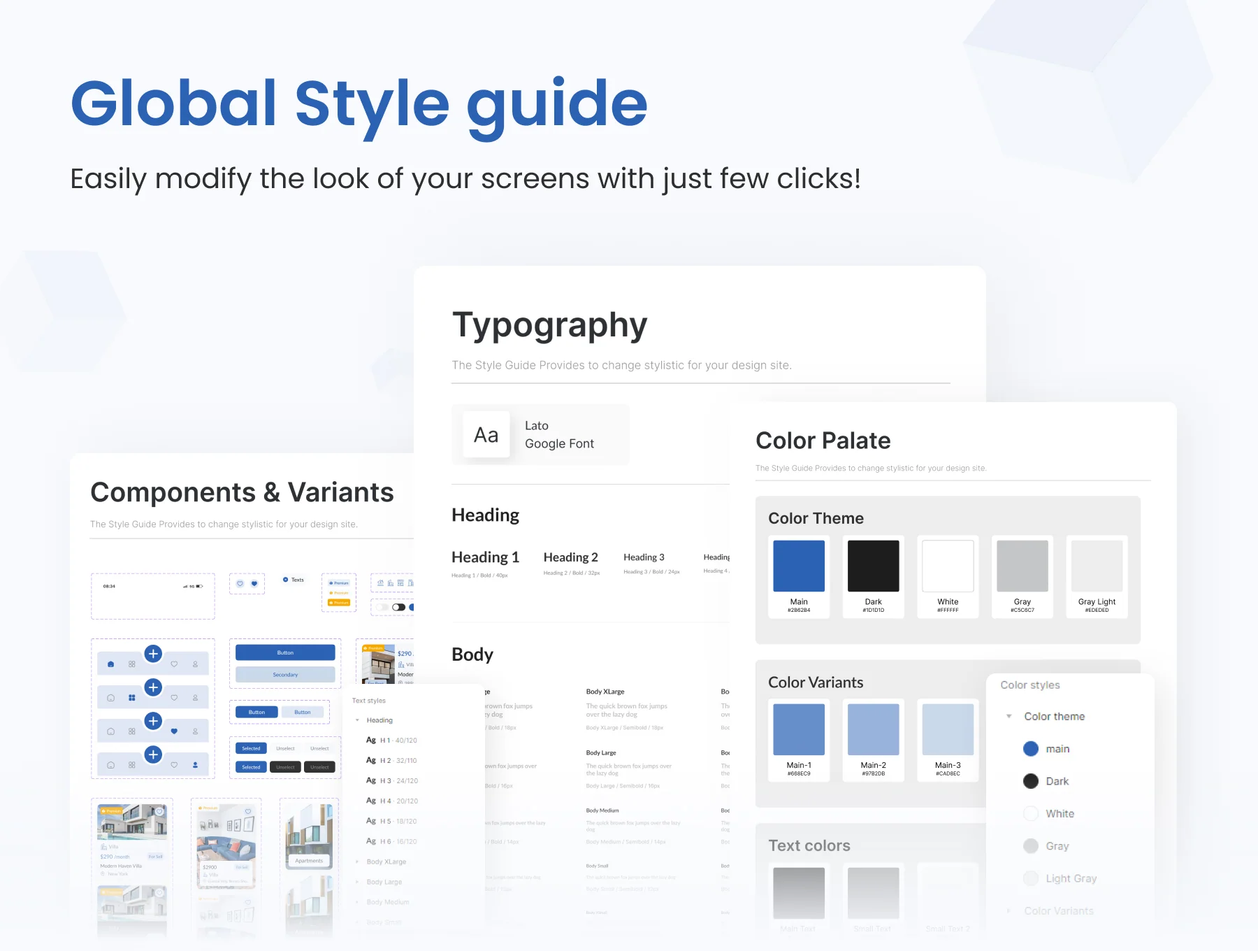 Mighty eProperty - Real-estate App UI Kit 3