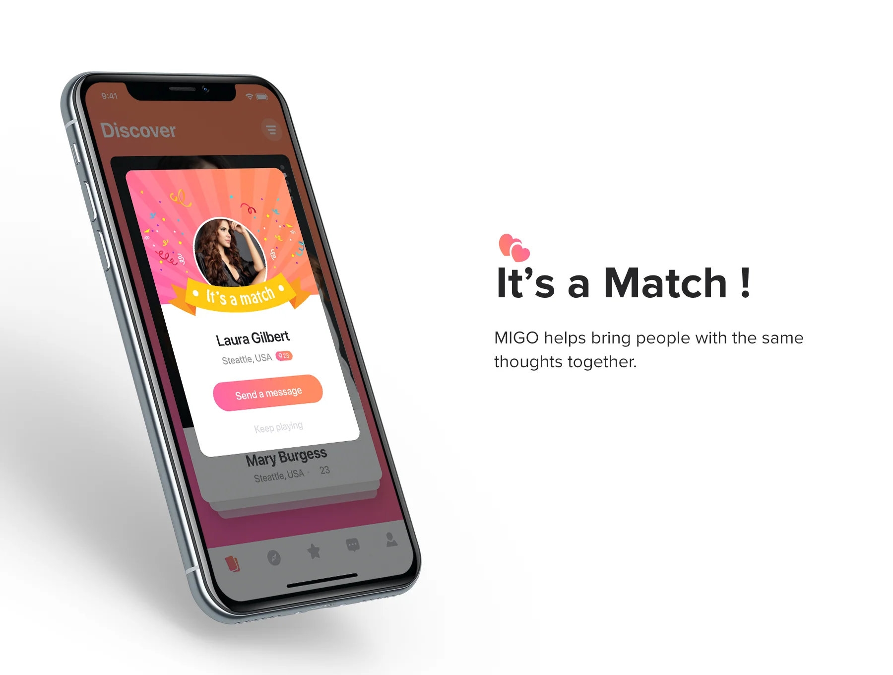 MIGO Dating Mobile UI Kit 3