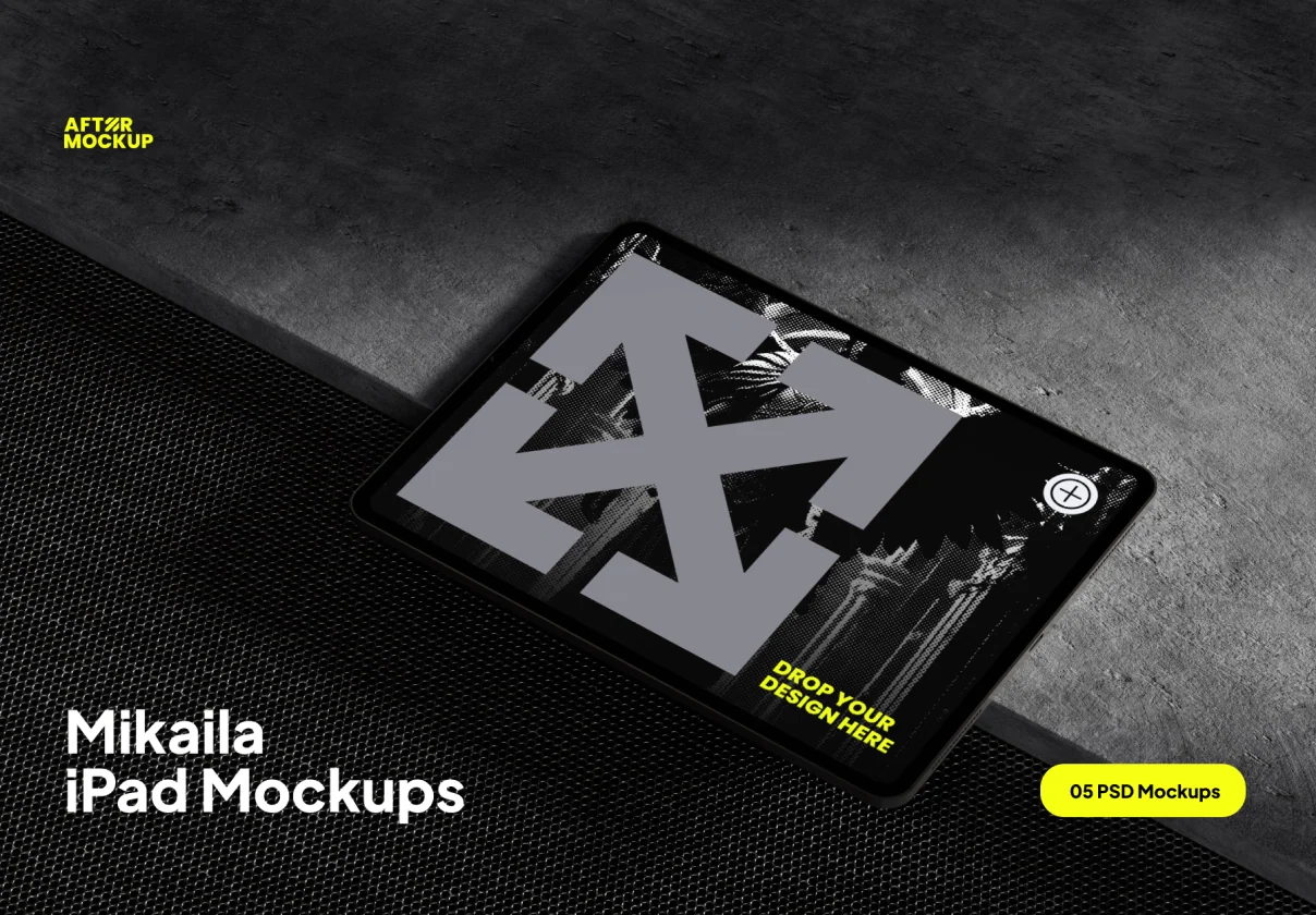 Mikaila iPad Mockups