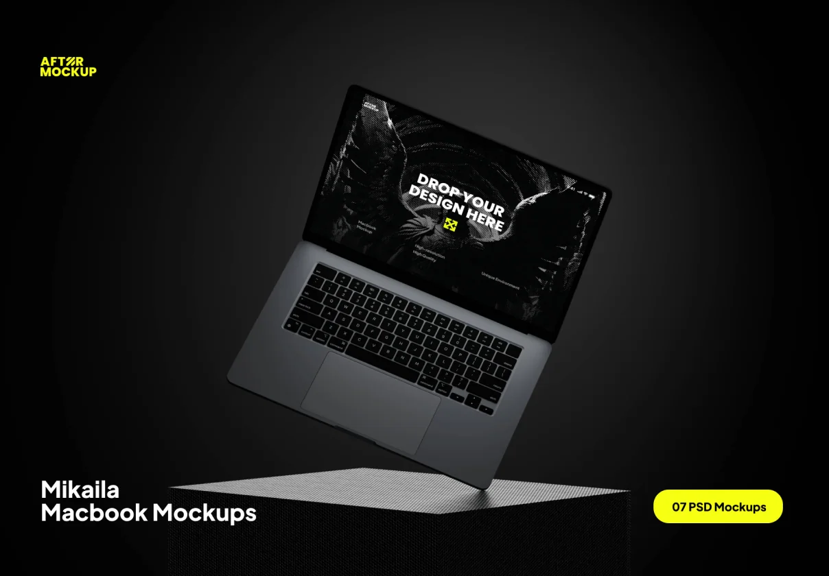 Mikaila Macbook Mockups