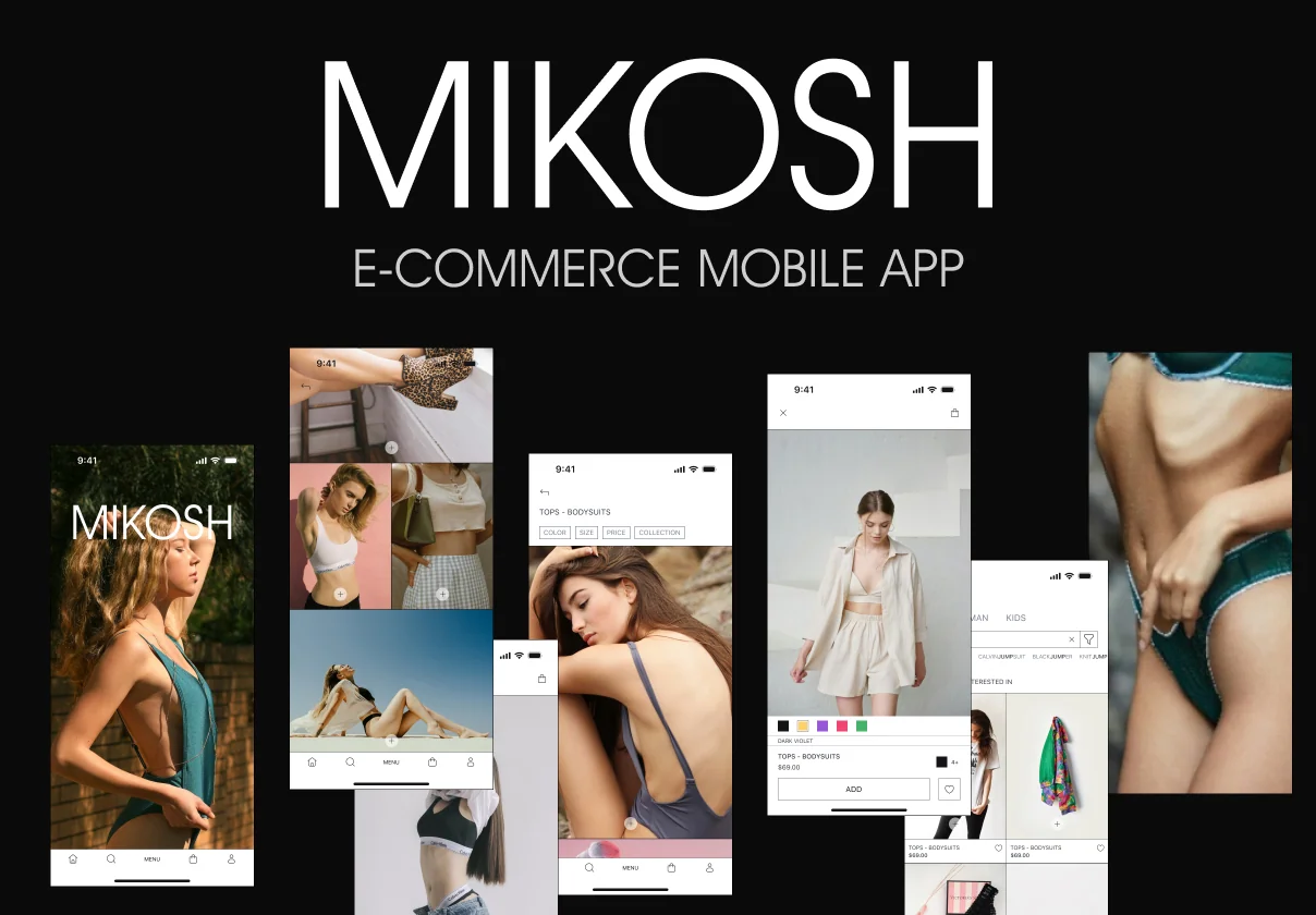 MIKOSH - Fashion E-commerce and Shopping Mobile App