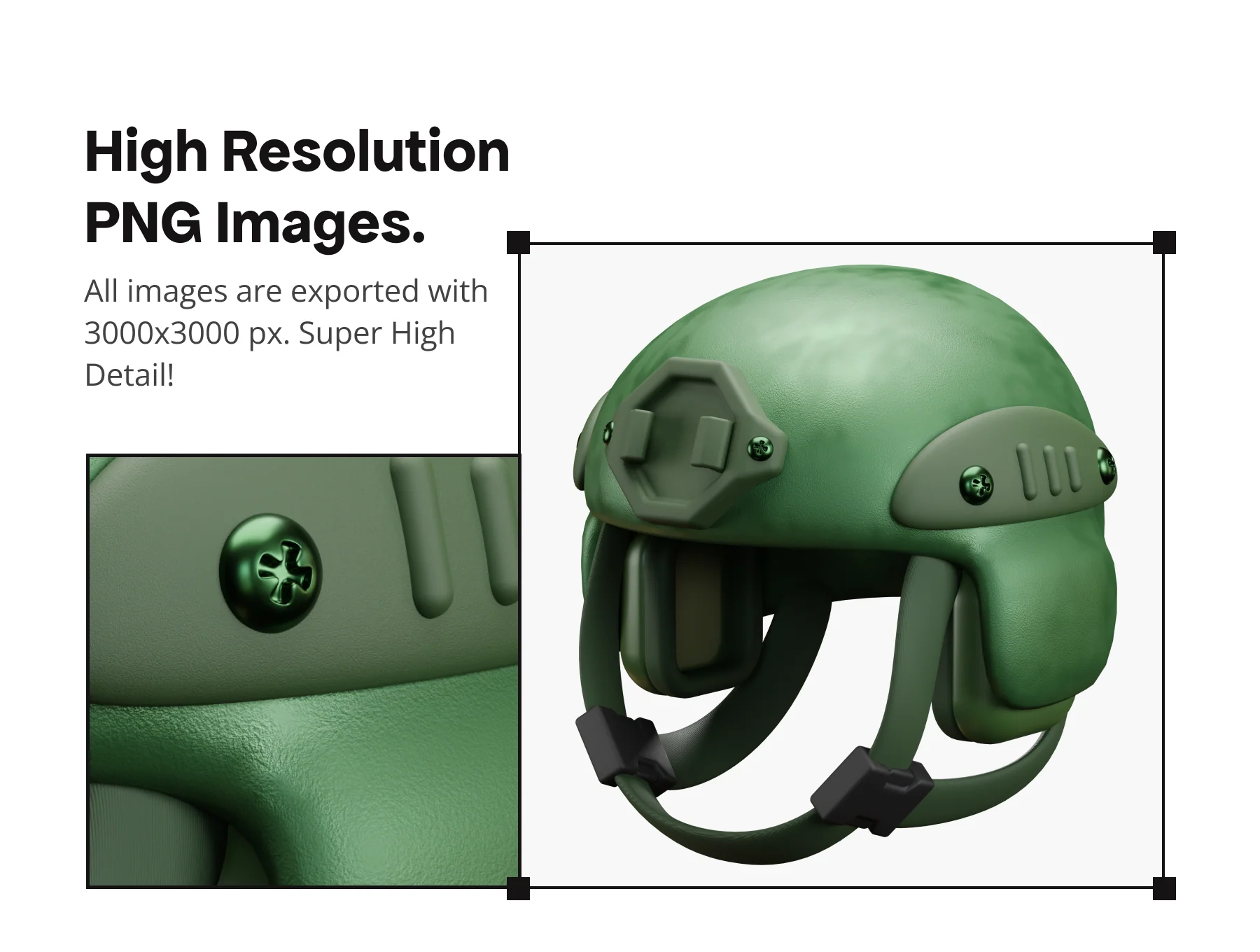 Military 3D Icon 3