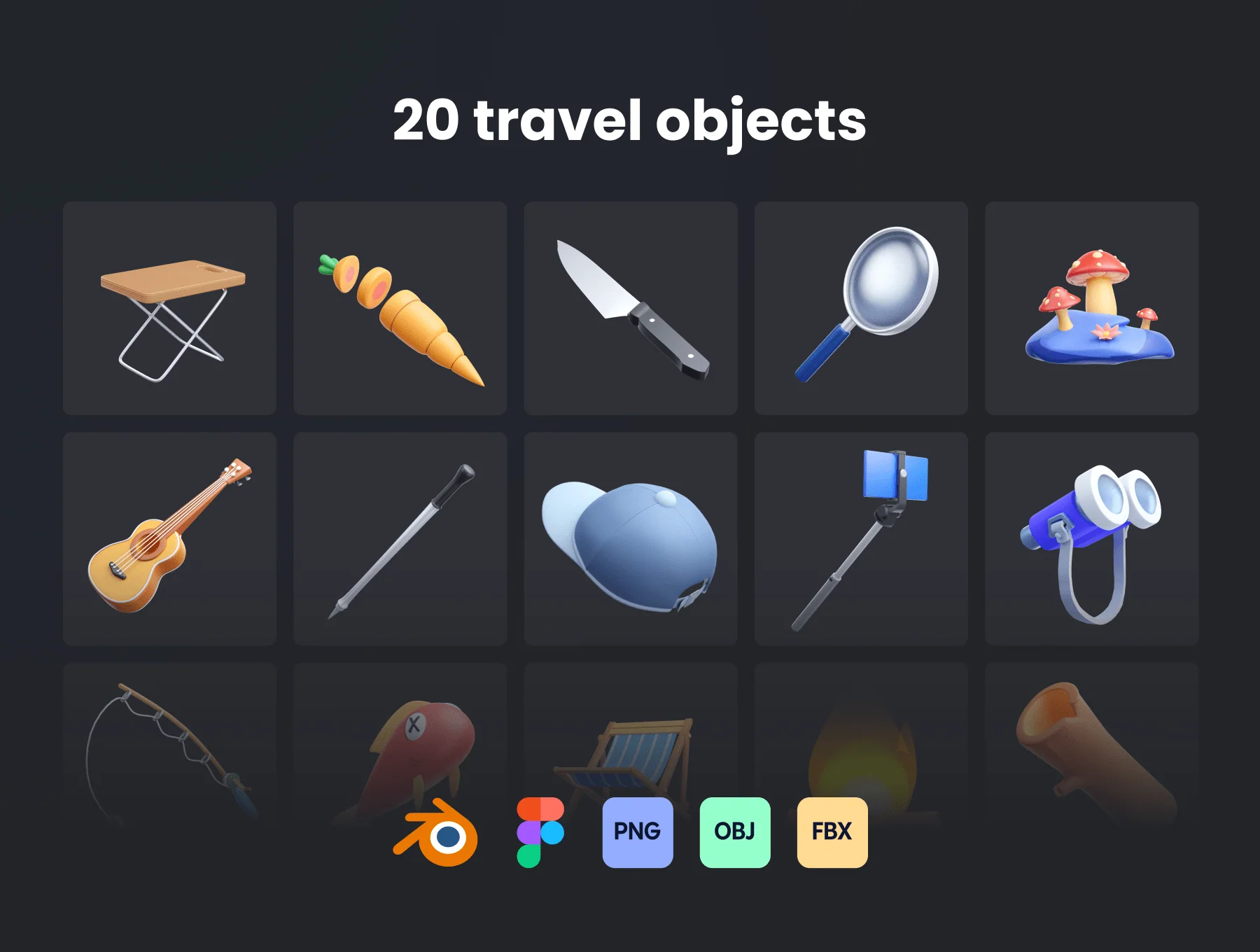 Milo & Thea: 3D Illustration Sports Pack 6