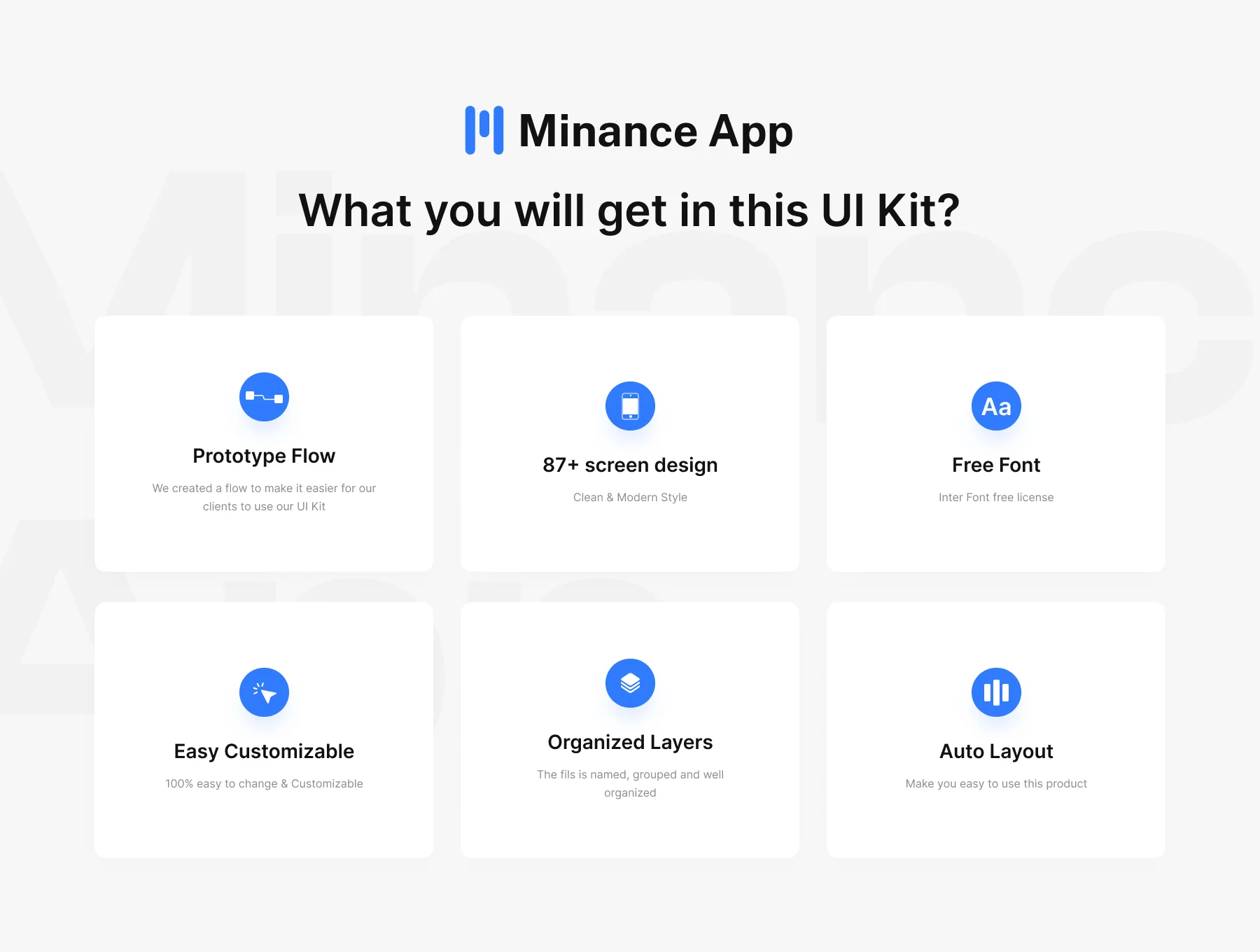 Fintech app - Minance App - Finance & Bank Management App Mobile UI Kit 2