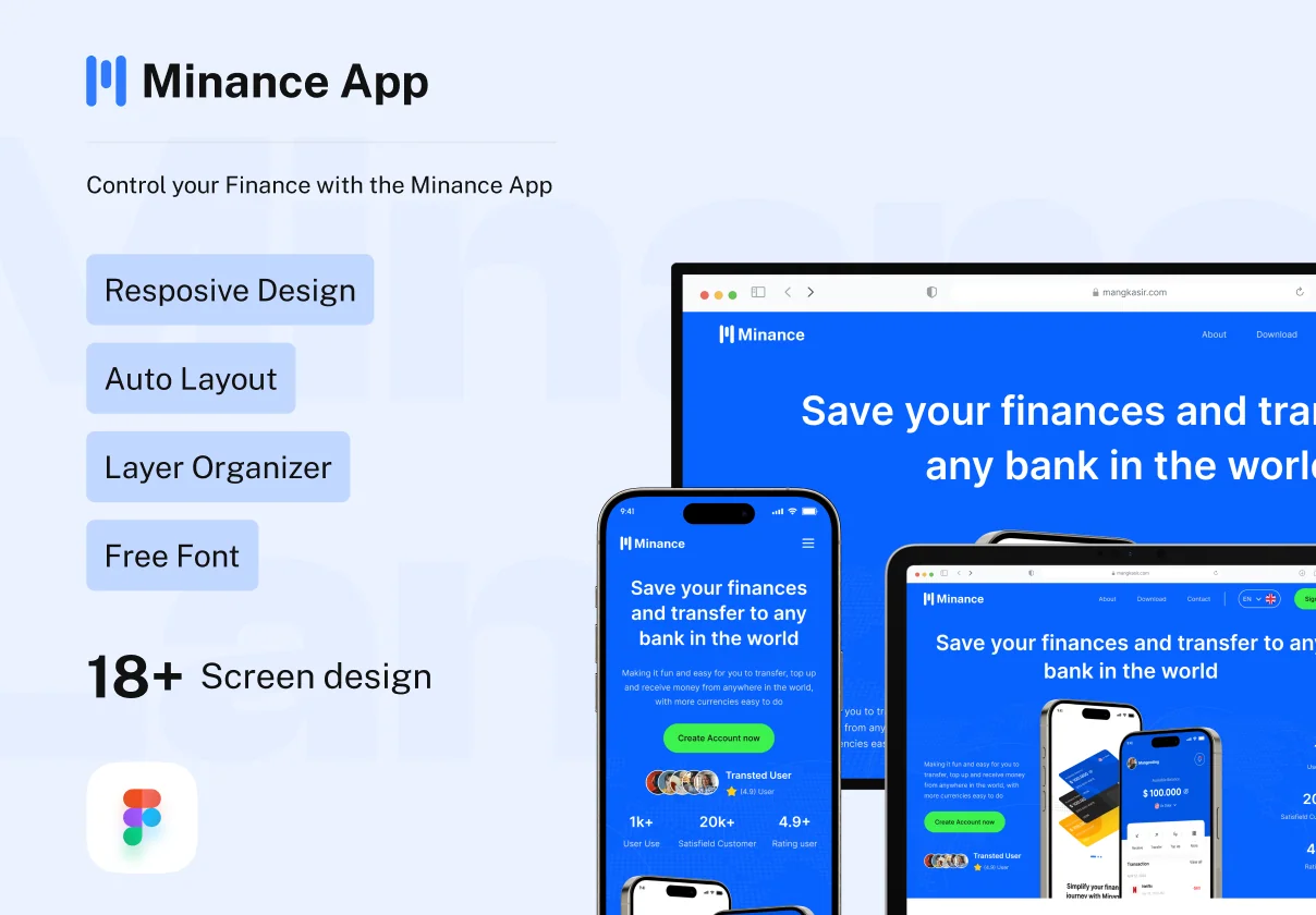 Minance Landing Page