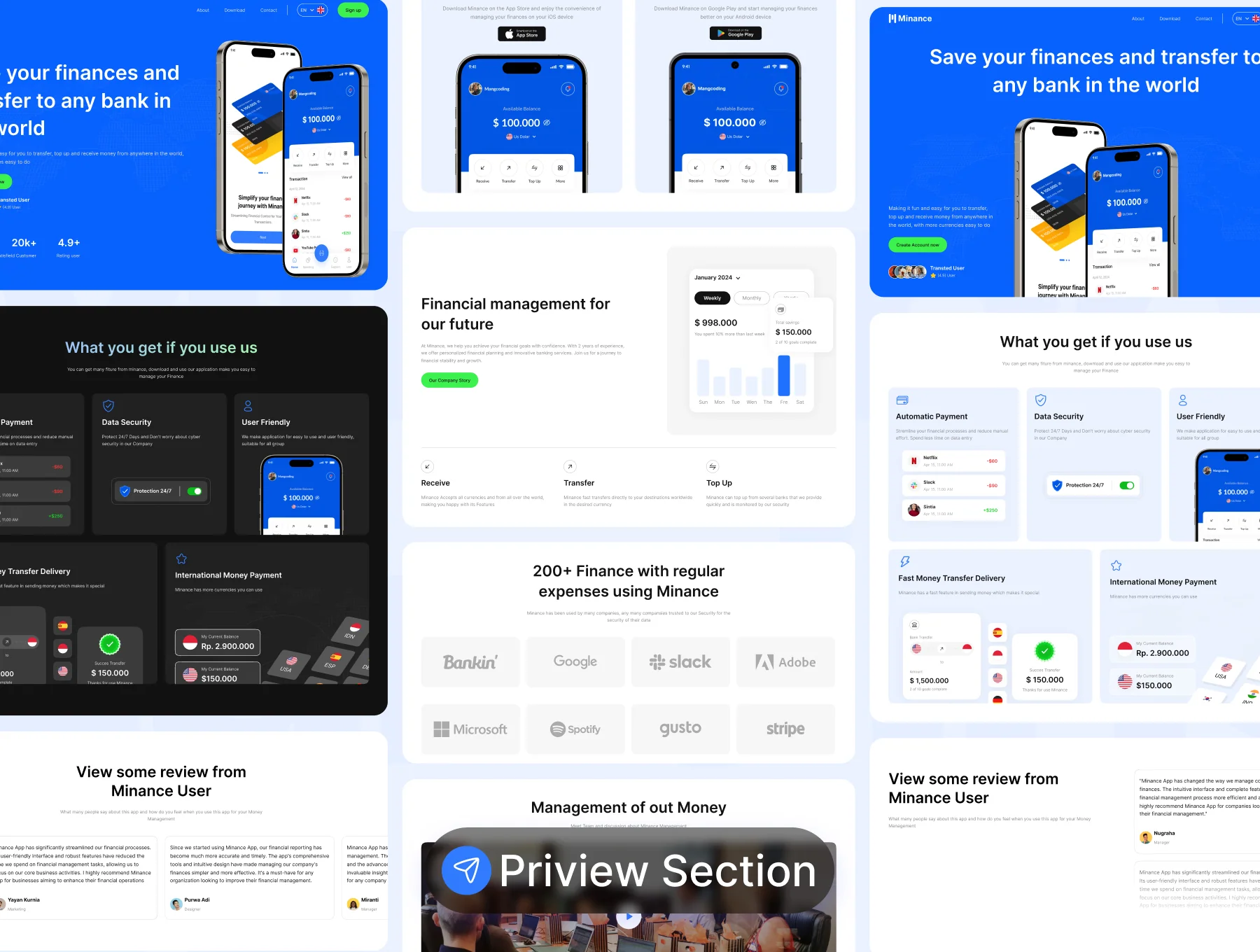 Minance Landing Page 4