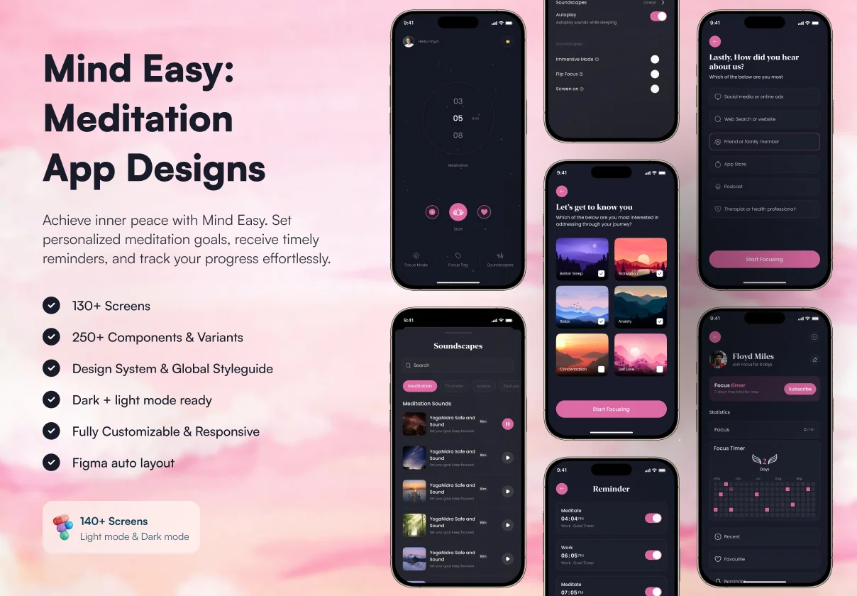 Mind Easy - Meditation App