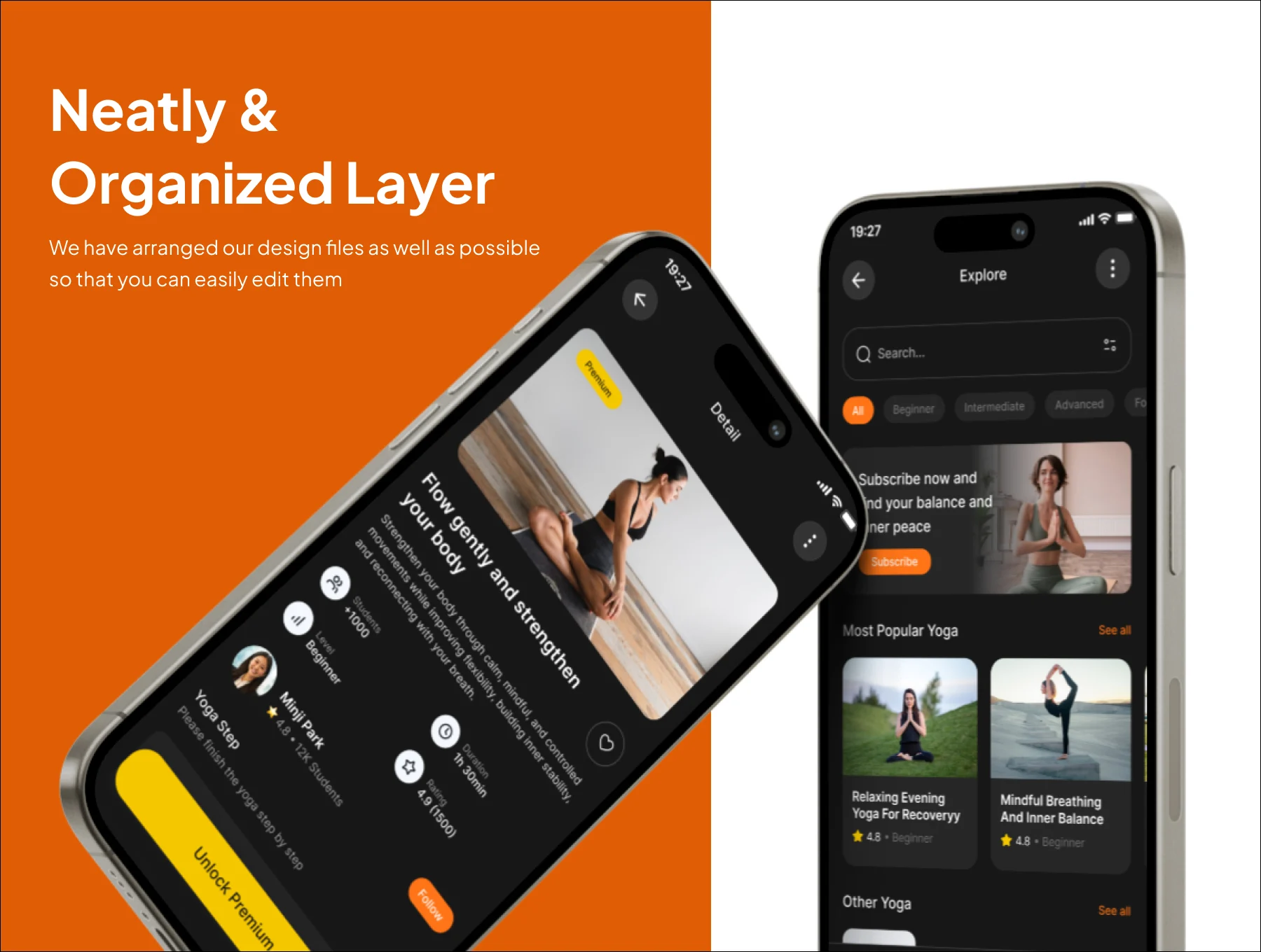 Mindful - Yoga Premium UI KIts App 2