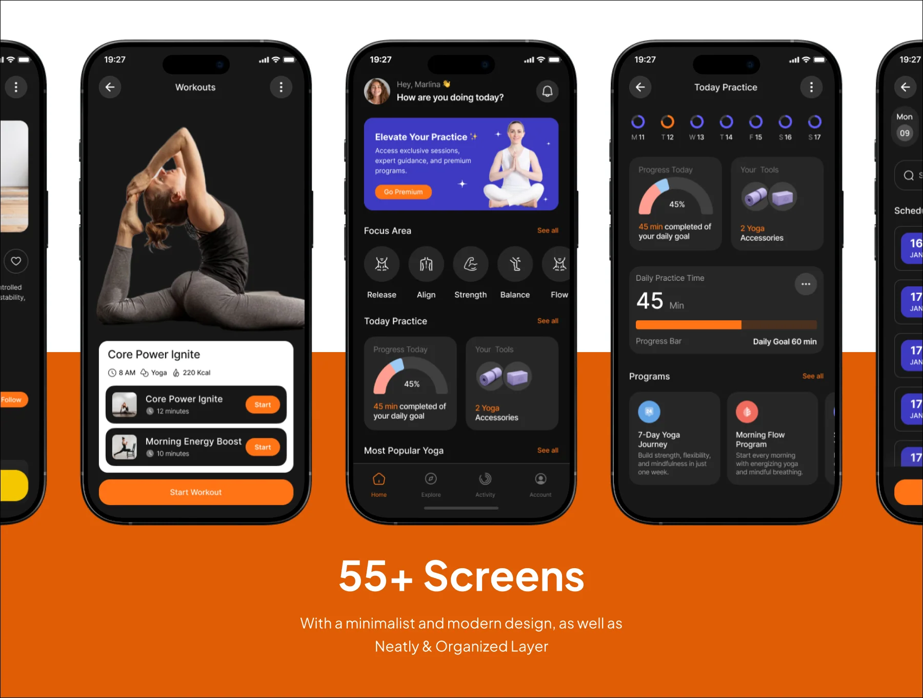 Mindful - Yoga Premium UI KIts App 3