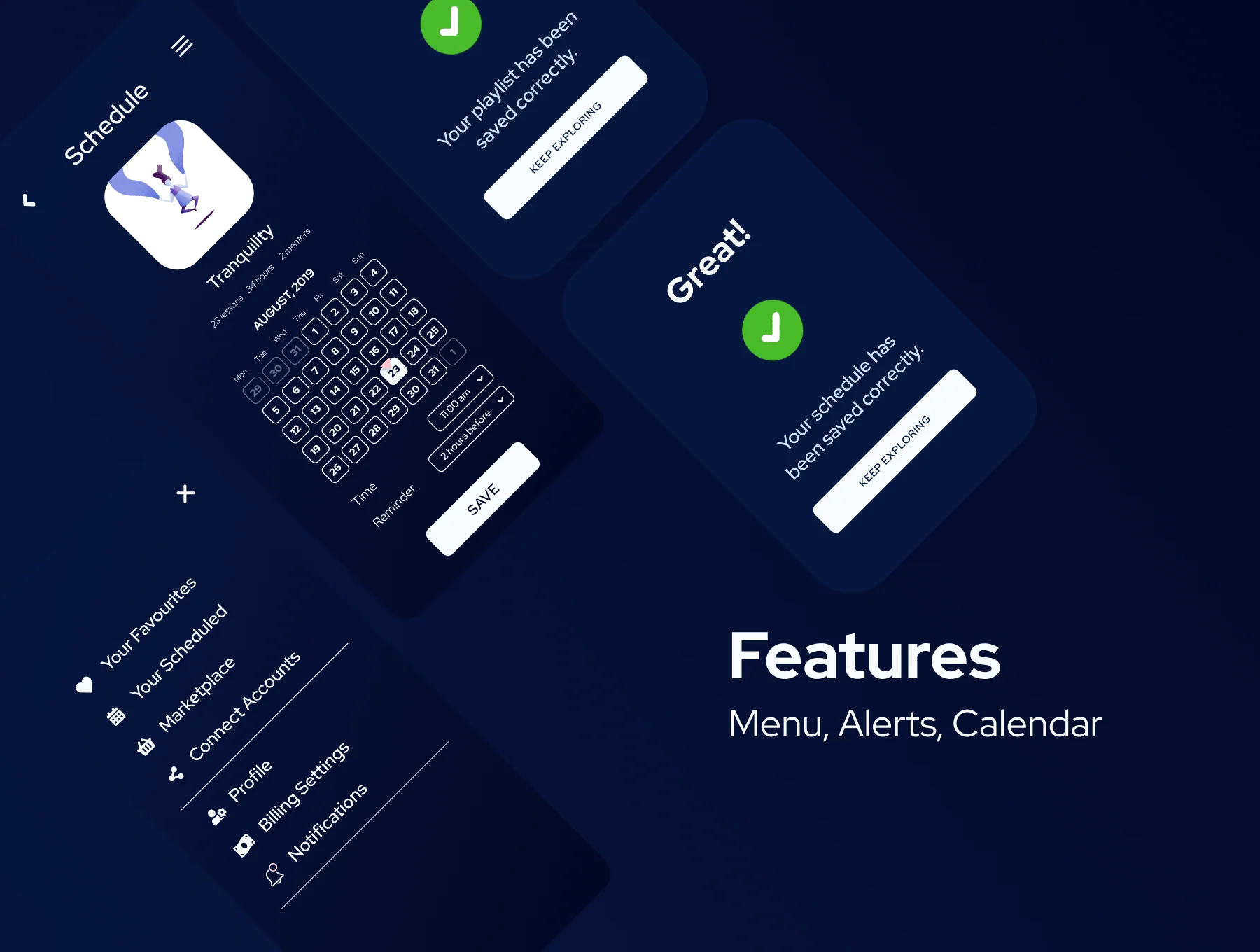 Mindfulness App UI Kit 2